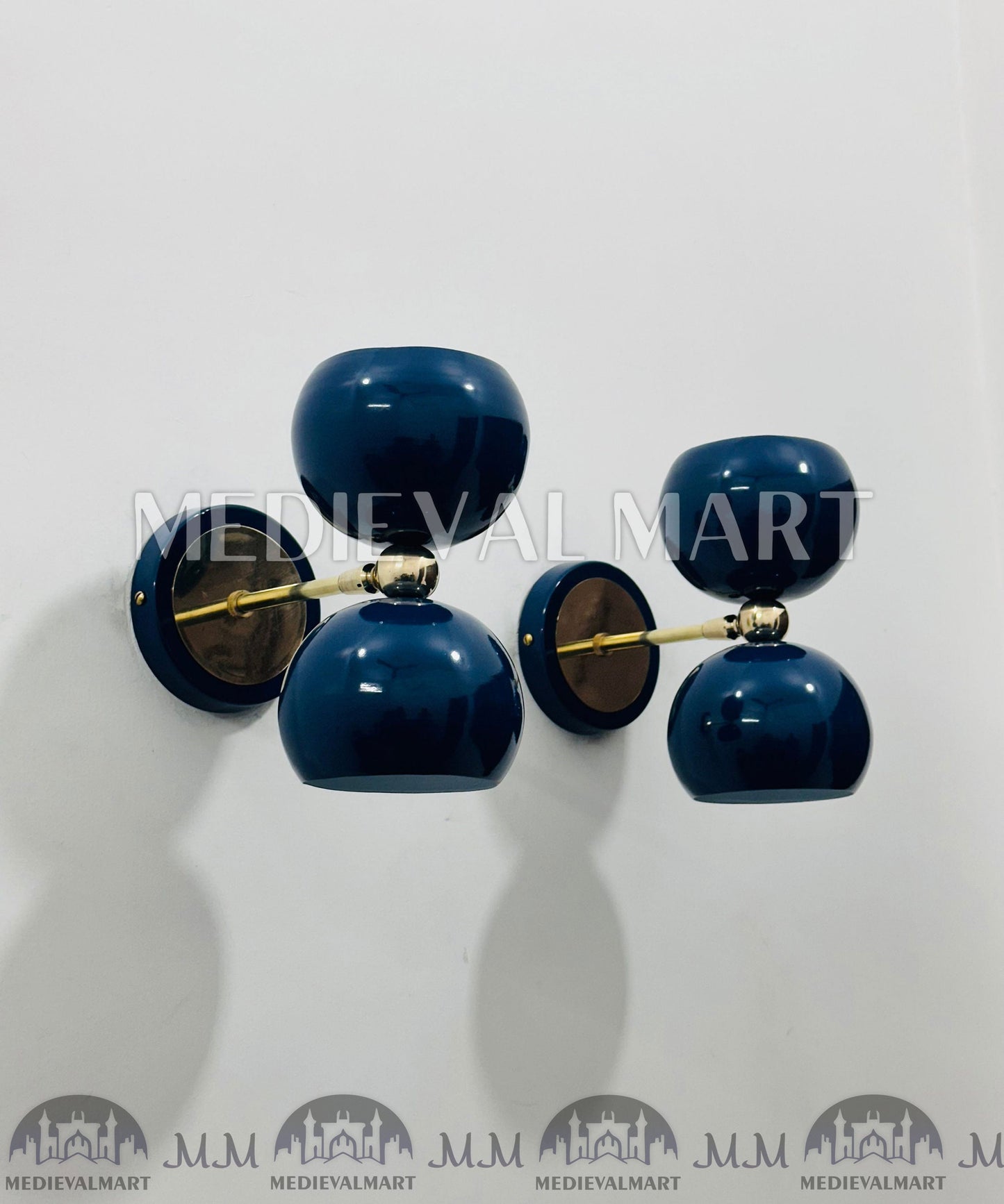 MEDIEVALMART FR Applique Murale Scarabée Vintage en Laiton : Luminaire Mural Mid-Century Modern