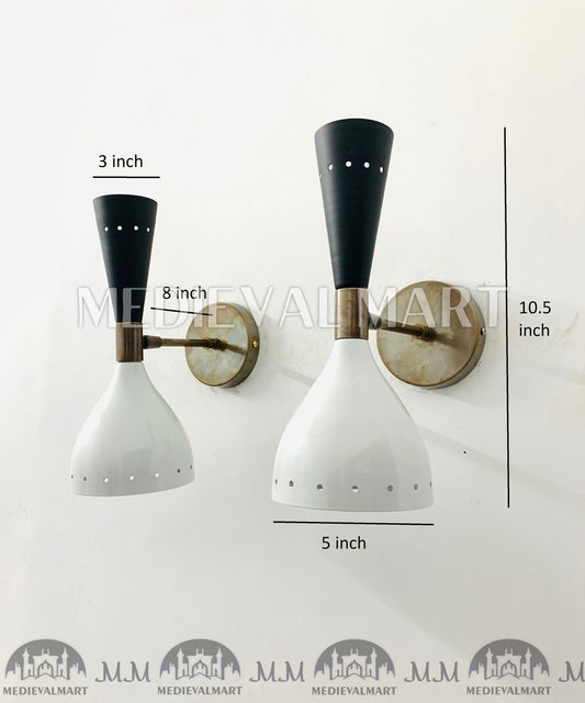 MEDIEVALMART FR Applique Murale Scarabée Vintage en Laiton : Luminaire Mural Mid-Century Modern