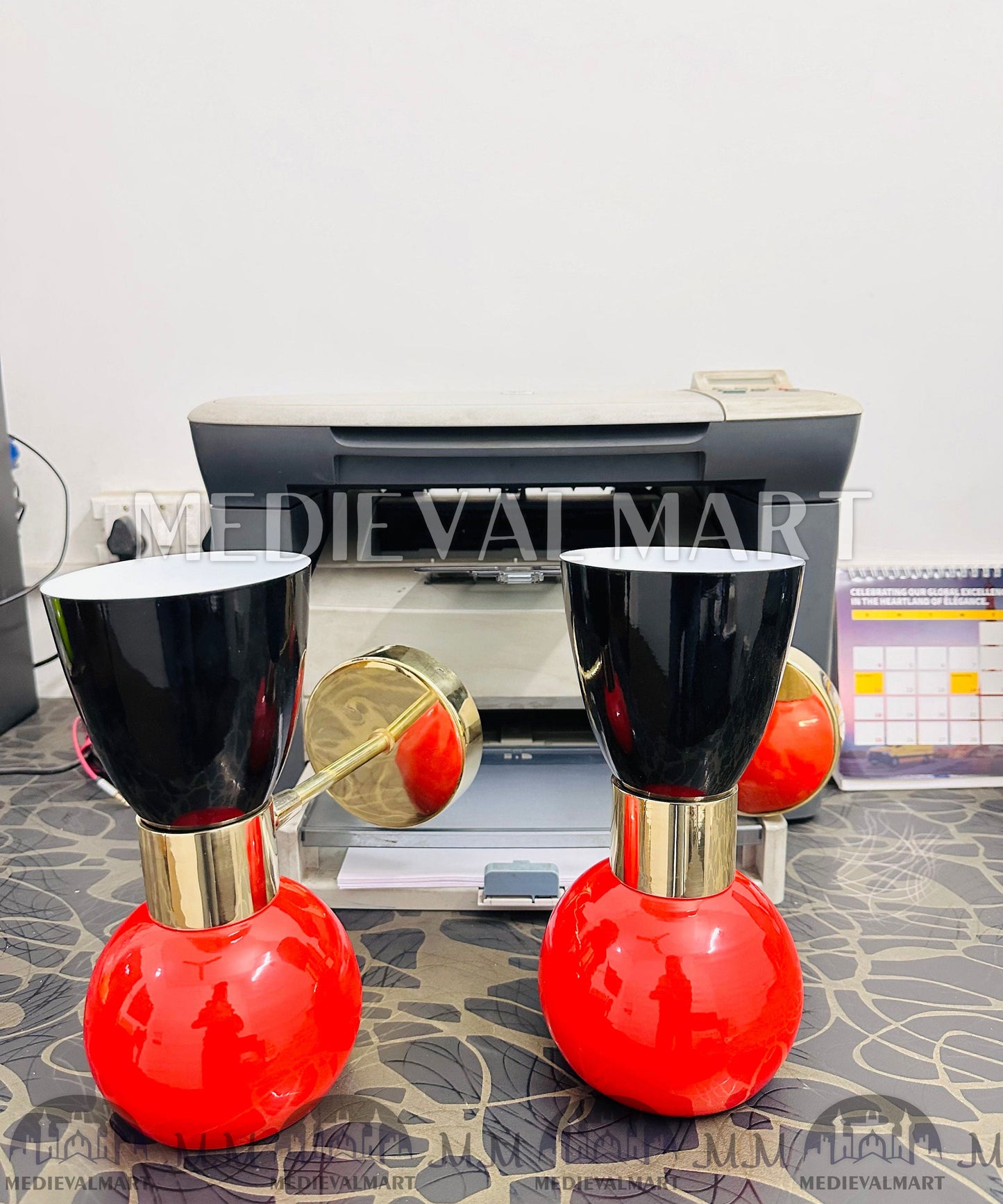 MEDIEVALMART FR Applique Murale en Laiton Fabriquée à la Main : Luminaire