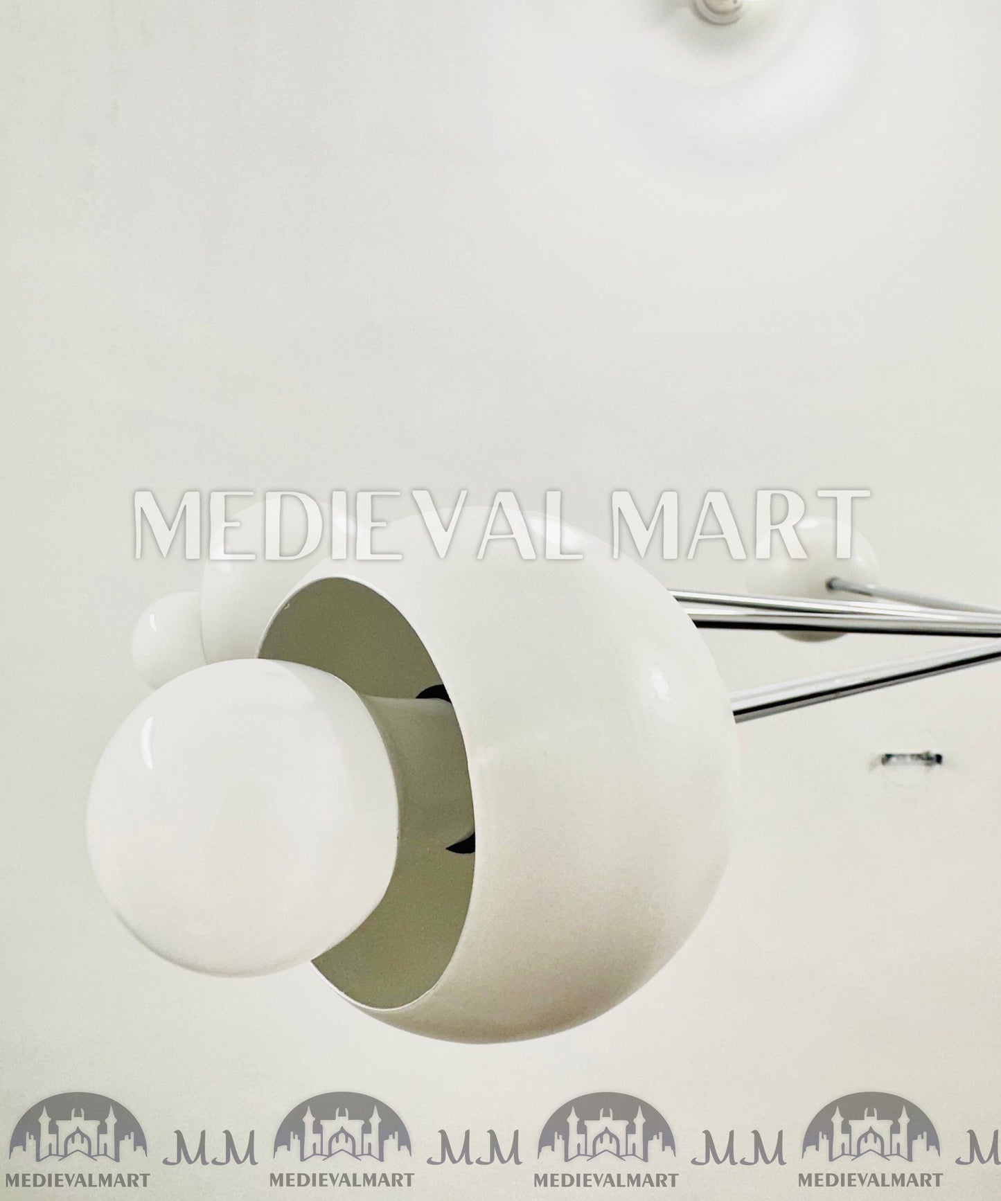 MEDIEVALMART FR Ensemble De Gantelets Dorés Inspirés De Sauron Witcher LOTR Avec Étoile Bleue – Gants D’Armure Cosplay