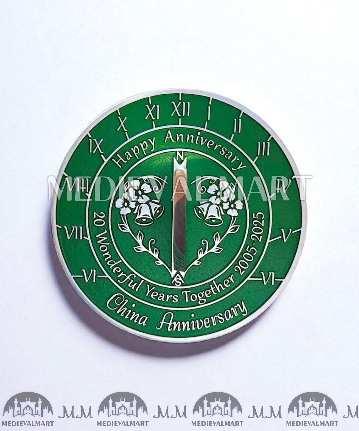 MEDIEVALMART FR Bouclier Viking Iconique Valhalla Noir/Gris – Ivar le Désossé avec Pointes en Fer | Cadeau pour Papa