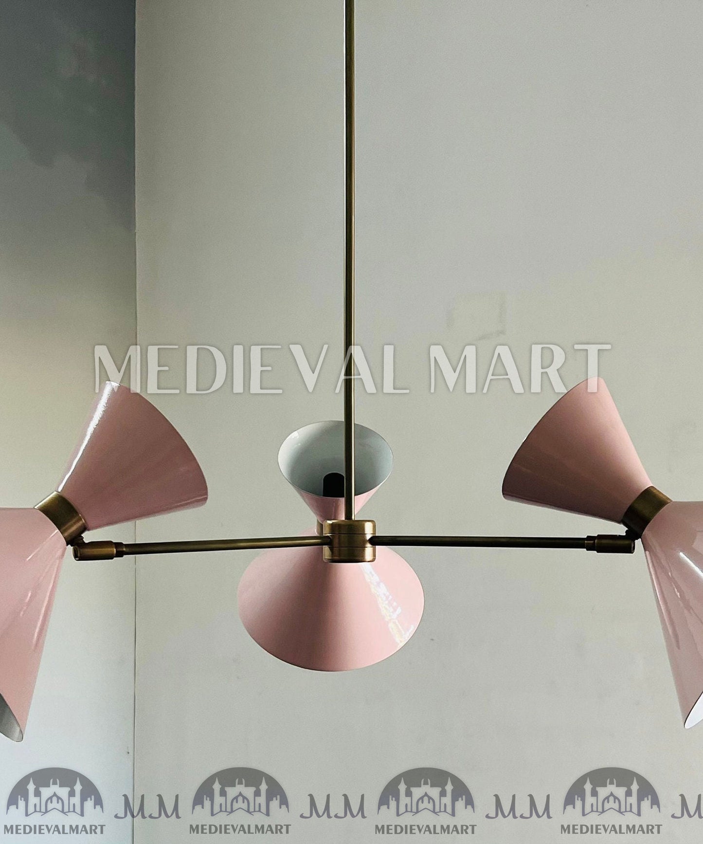 MEDIEVALMART FR Ensemble De Gantelets Dorés Inspirés De Sauron Witcher LOTR Avec Étoile Bleue – Gants D’Armure Cosplay