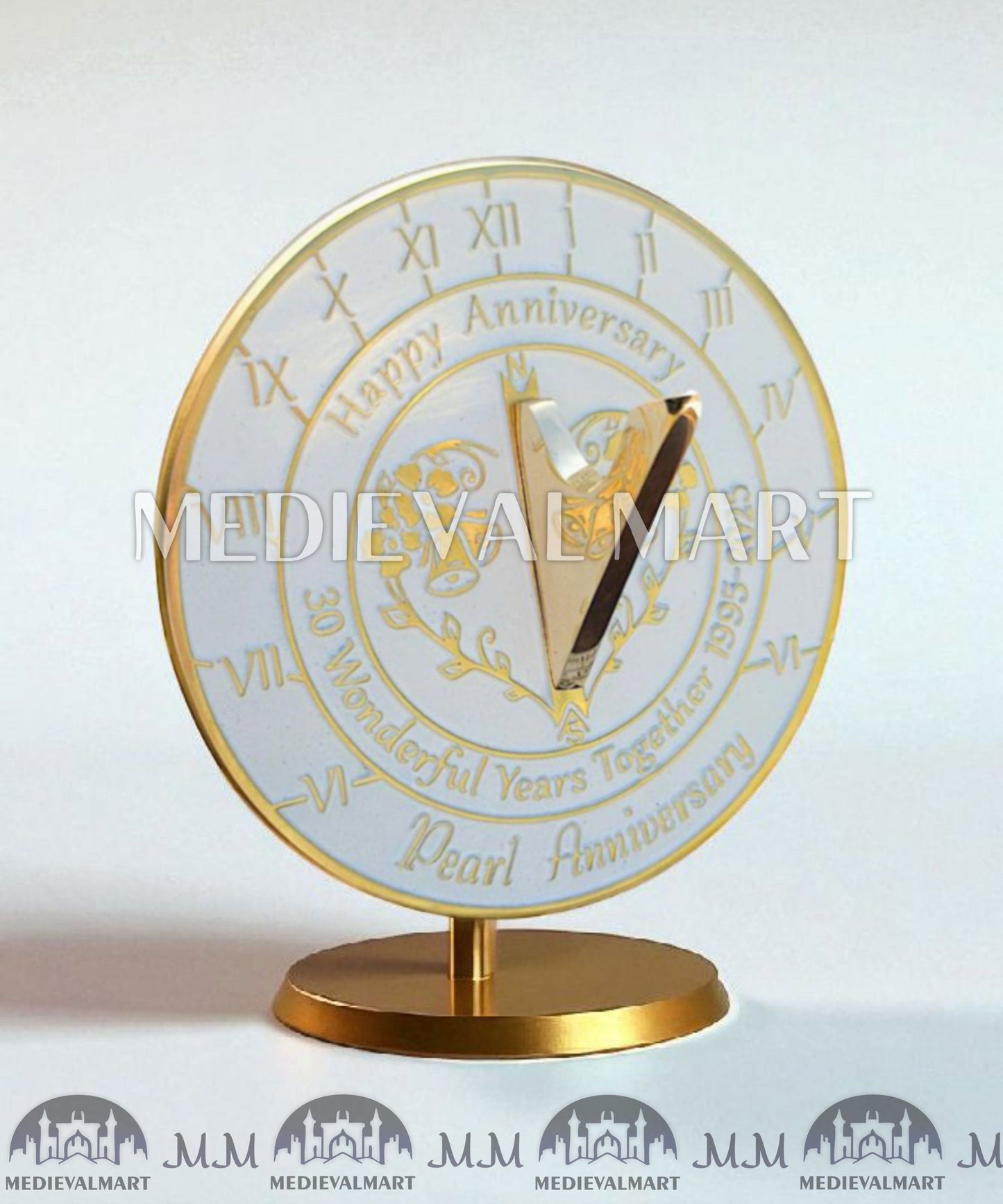 MEDIEVALMART FR Bouclier Viking Iconique Valhalla Noir/Gris – Ivar le Désossé avec Pointes en Fer | Cadeau pour Papa