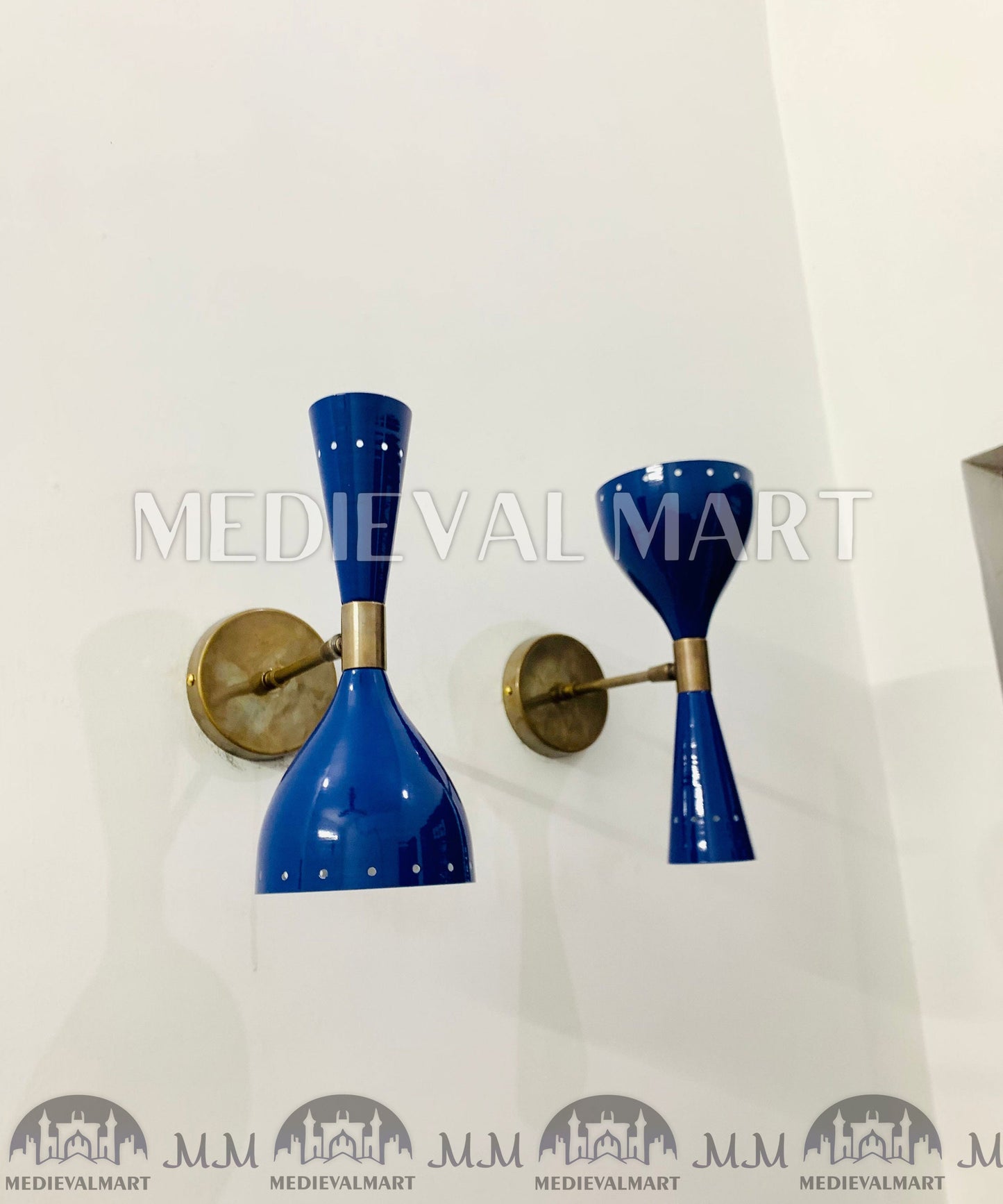 MEDIEVALMART FR Applique Murale en Laiton Fabriquée à la Main : Luminaire