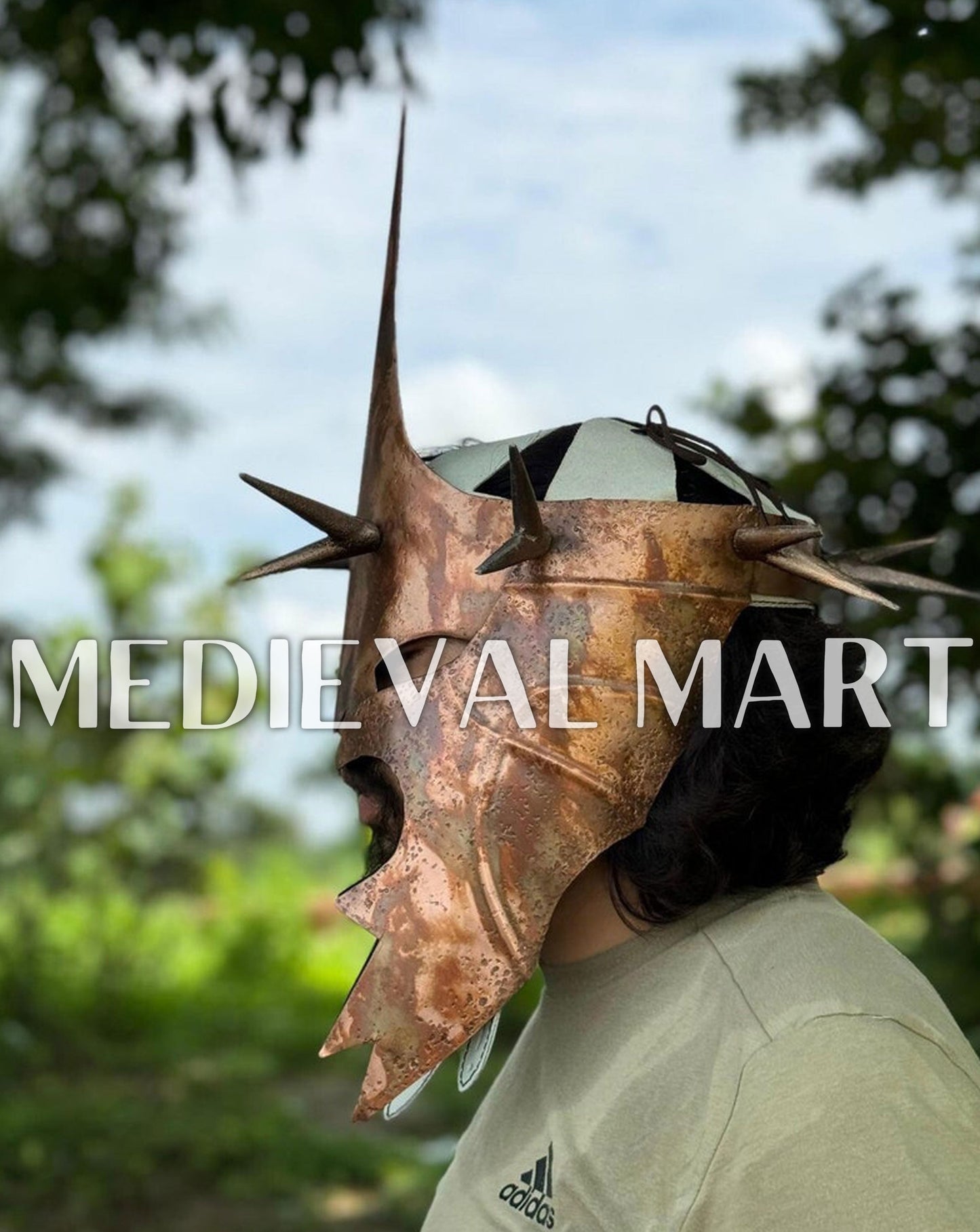 MEDIEVALMART FR Longue-Vue Nautique Antique 50X en Laiton – Télescope Portable de 18" pour Décoration Nautique