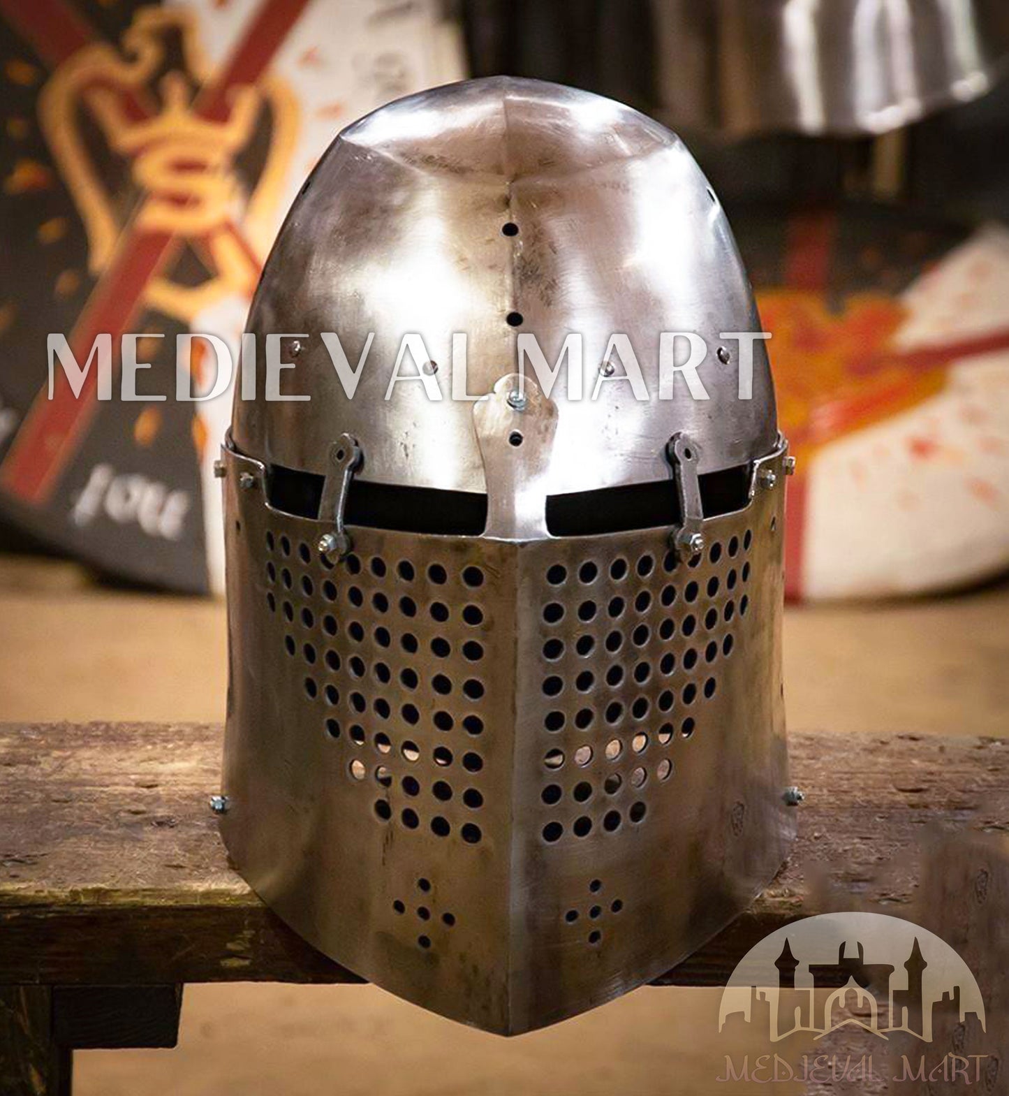 MEDIEVALMART FR Ensemble Exclusif De Gantelets Noirs Inspirés De Sauron Witcher LOTR Avec Décor Doré