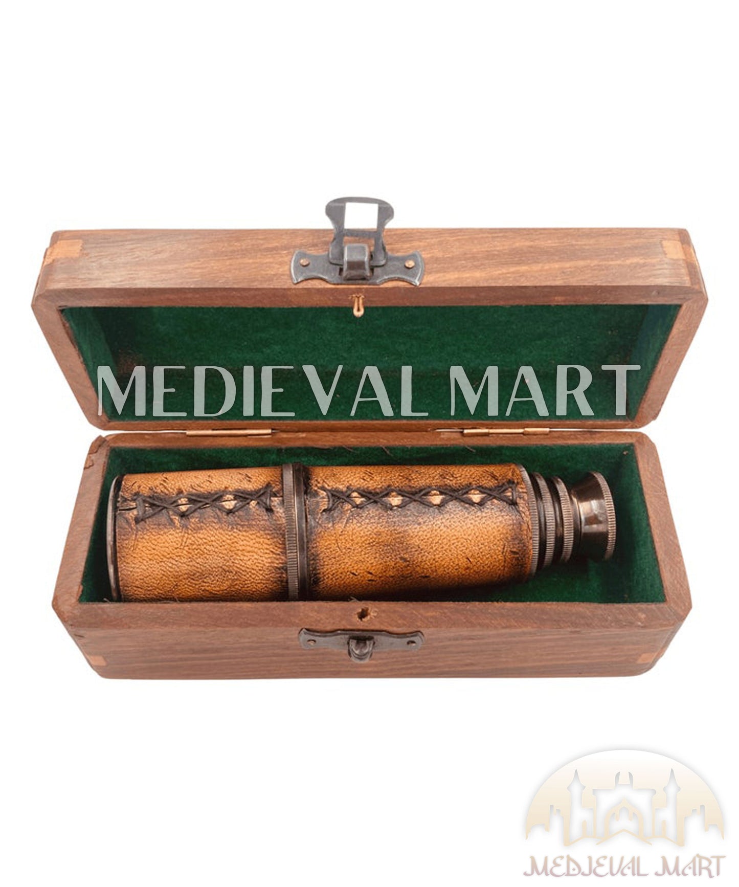 MEDIEVALMART FR Bouclier Médiéval Templier Inspiré de la Croix Zelda & Diable en Bois – Finition Bleue & Or | Cadeau pour Noël