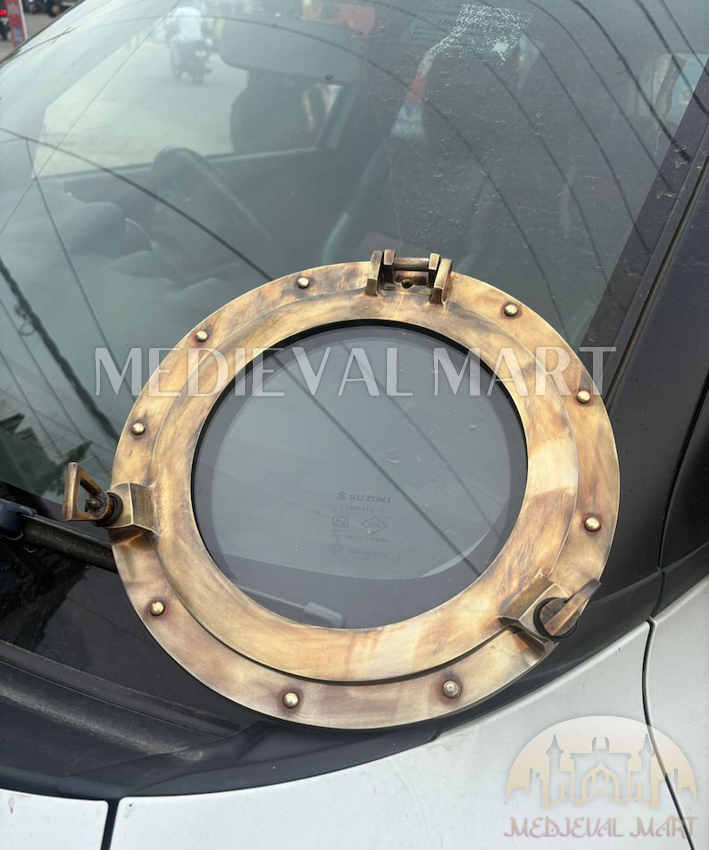 MEDIEVALMART FR Armure de Combat du XIVe Siècle – Ensemble Complet d’Armure de Buhurt avec Bassinet Klappvisor & Épée