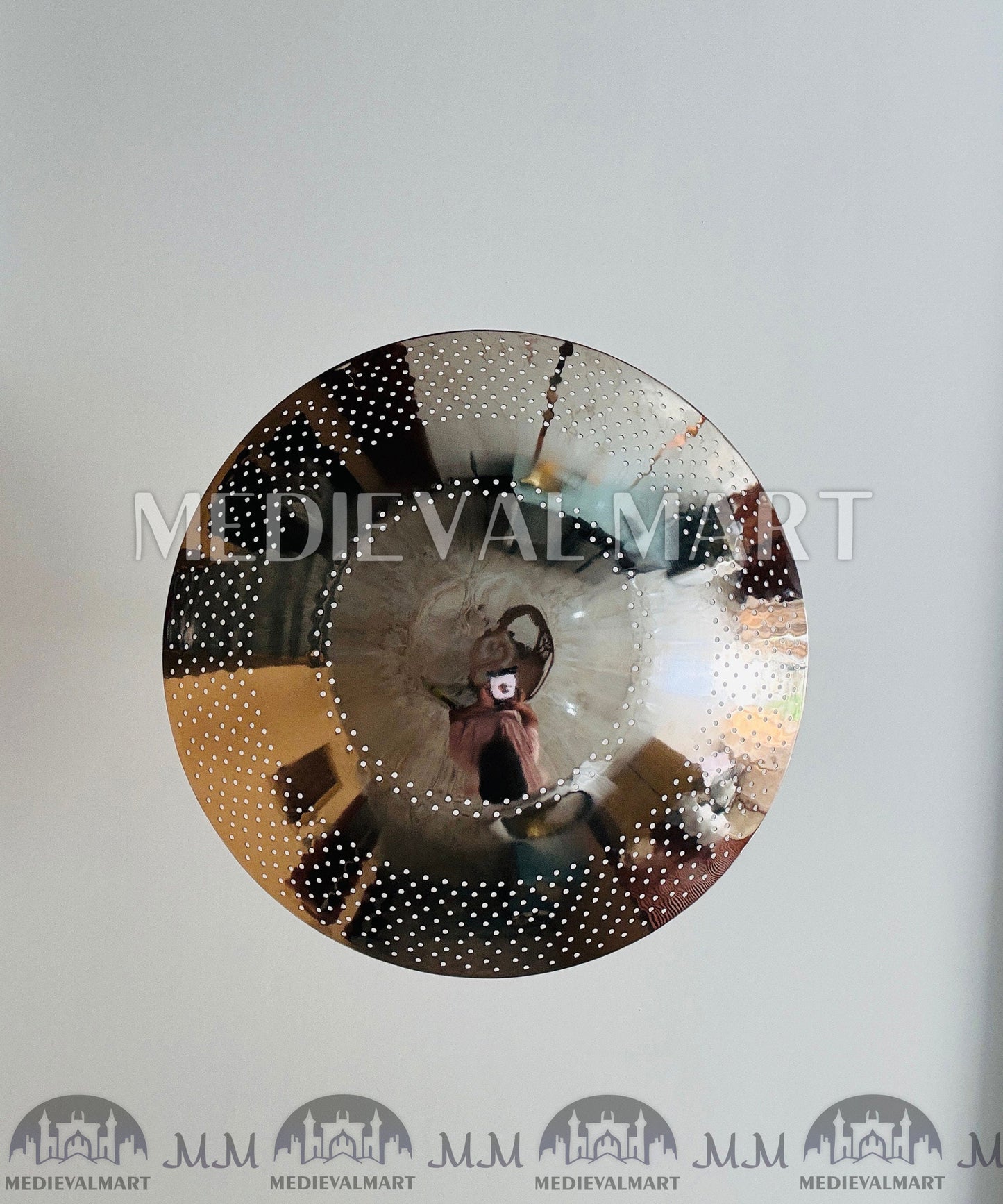 MEDIEVALMART FR Ensemble De Gantelets Dorés Inspirés De Sauron Witcher LOTR Avec Étoile Bleue – Gants D’Armure Cosplay