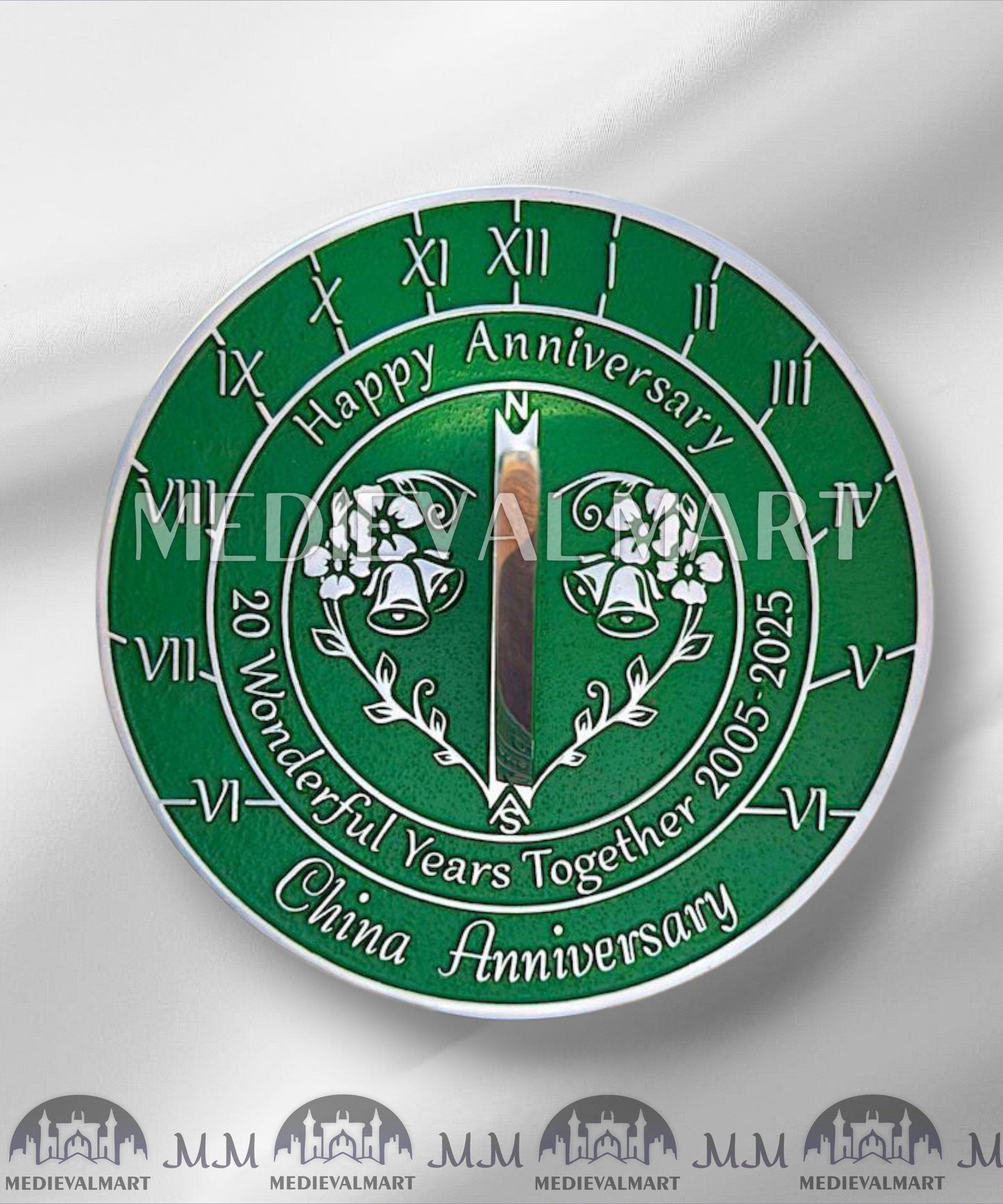 MEDIEVALMART FR Bouclier Viking Iconique Valhalla Noir/Gris – Ivar le Désossé avec Pointes en Fer | Cadeau pour Papa