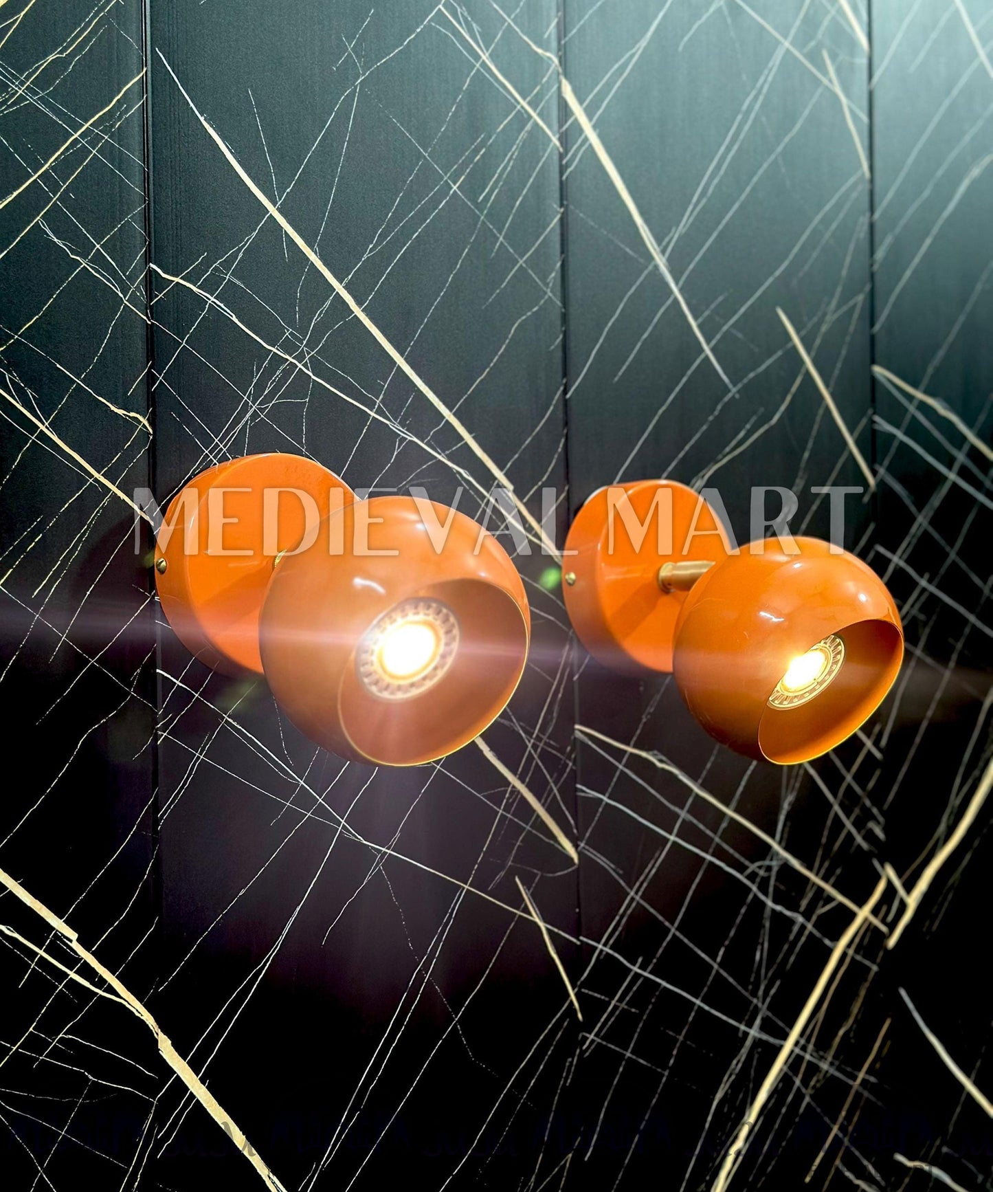 MEDIEVALMART FR Applique Murale en Laiton Fabriquée à la Main : Luminaire