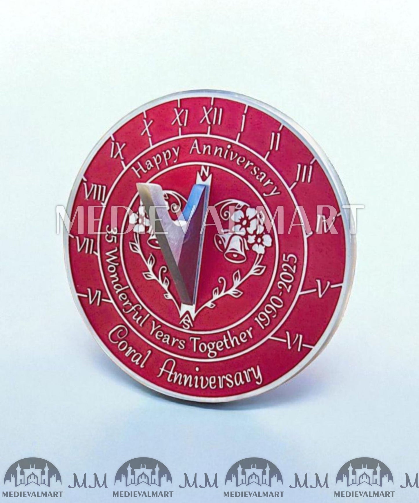 MEDIEVALMART FR Bouclier Viking Iconique Valhalla Noir/Gris – Ivar le Désossé avec Pointes en Fer | Cadeau pour Papa