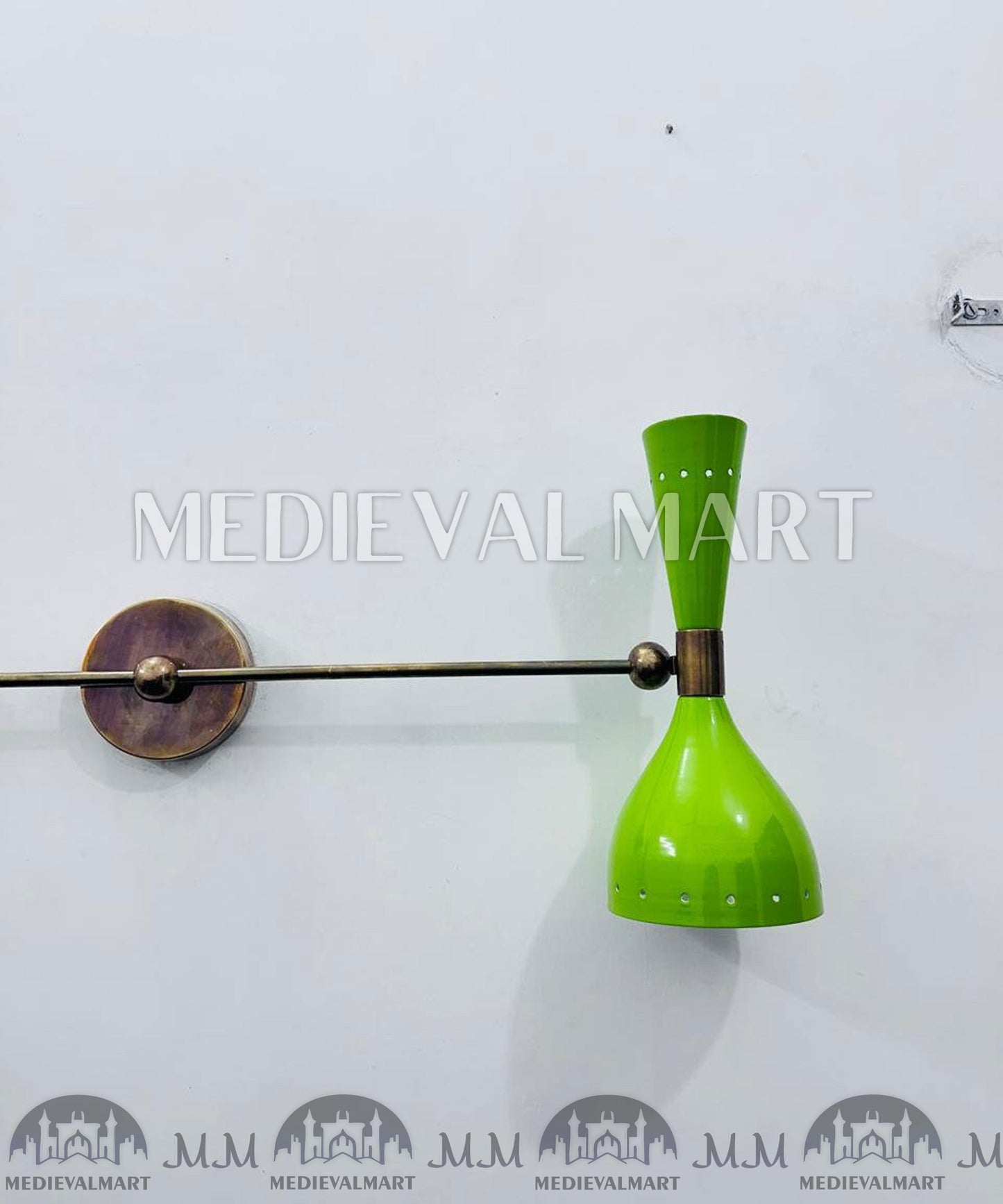 MEDIEVALMART FR Applique Murale en Laiton Fabriquée à la Main : Luminaire