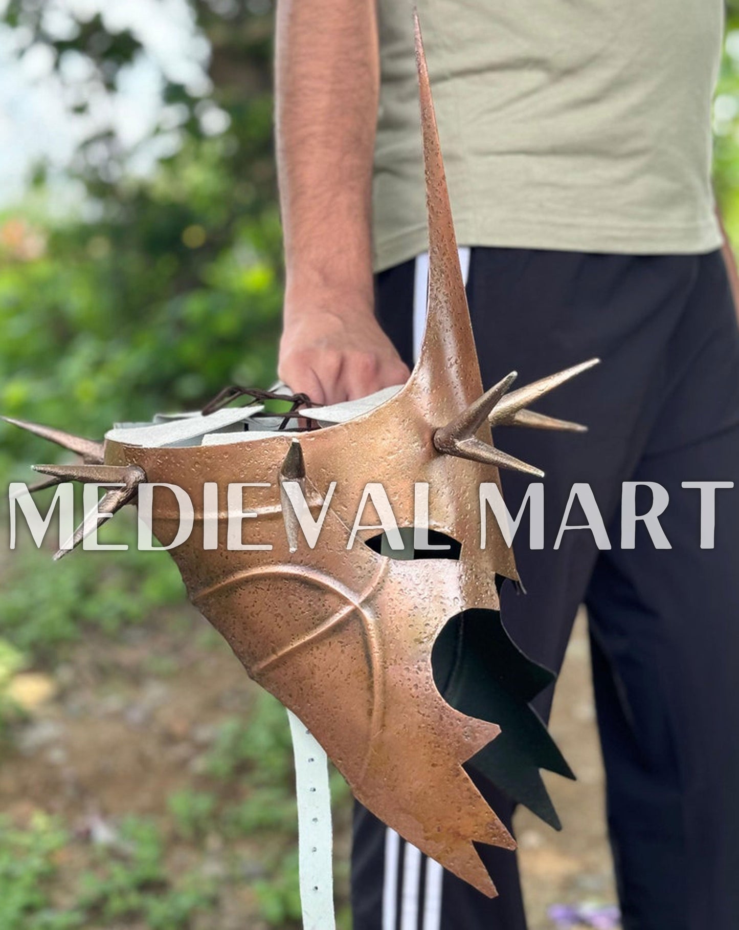 MEDIEVALMART FR Longue-Vue Nautique Antique 50X en Laiton – Télescope Portable de 18" pour Décoration Nautique