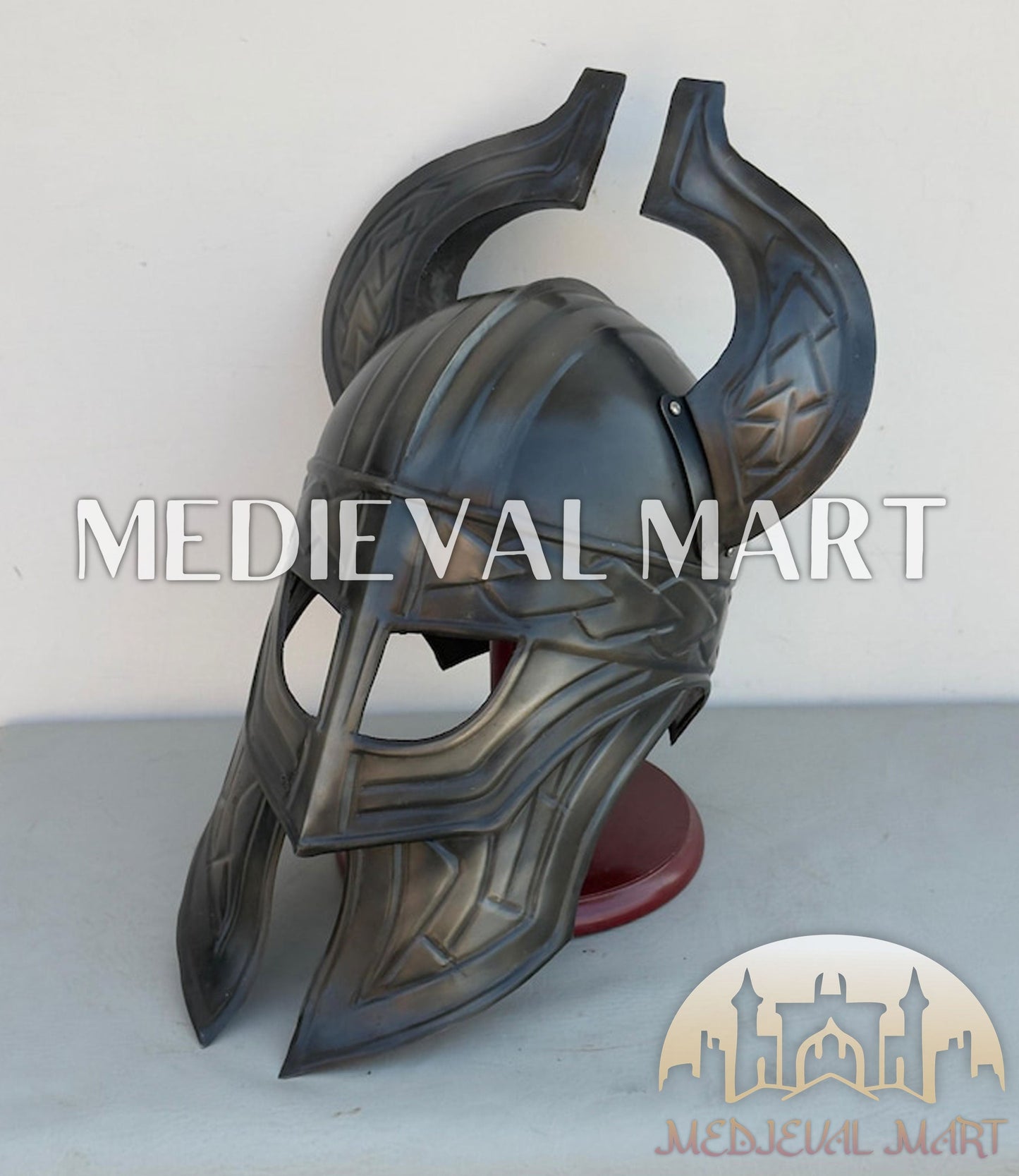 MEDIEVALMART FR Longue-Vue Nautique Antique 50X en Laiton – Télescope Portable de 18" pour Décoration Nautique