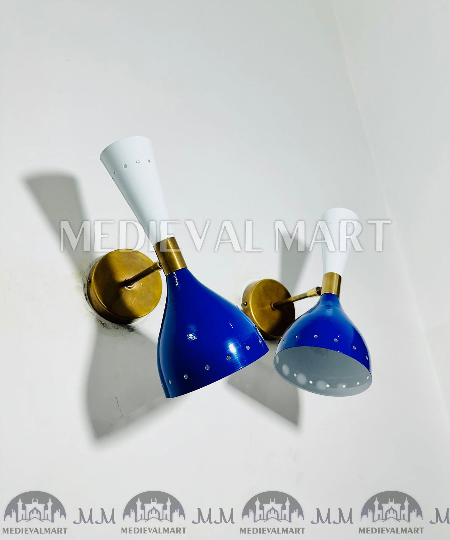 MEDIEVALMART FR Applique Murale Scarabée Vintage en Laiton : Luminaire Mural Mid-Century Modern