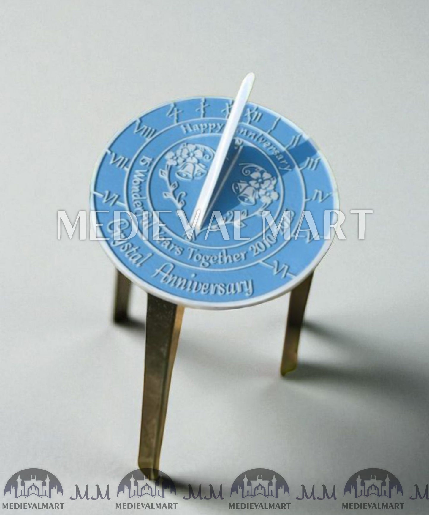 MEDIEVALMART FR Bouclier Viking Iconique Valhalla Noir/Gris – Ivar le Désossé avec Pointes en Fer | Cadeau pour Papa