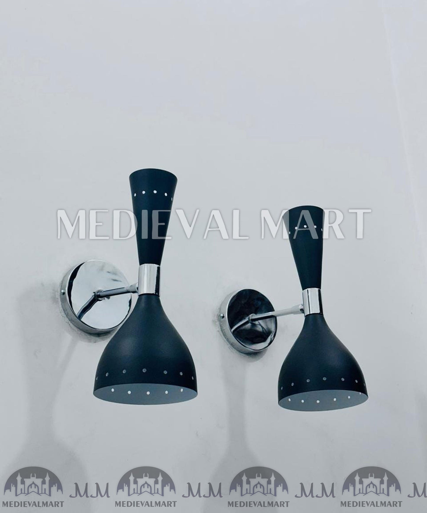 MEDIEVALMART FR Applique Murale Scarabée Vintage en Laiton : Luminaire Mural Mid-Century Modern