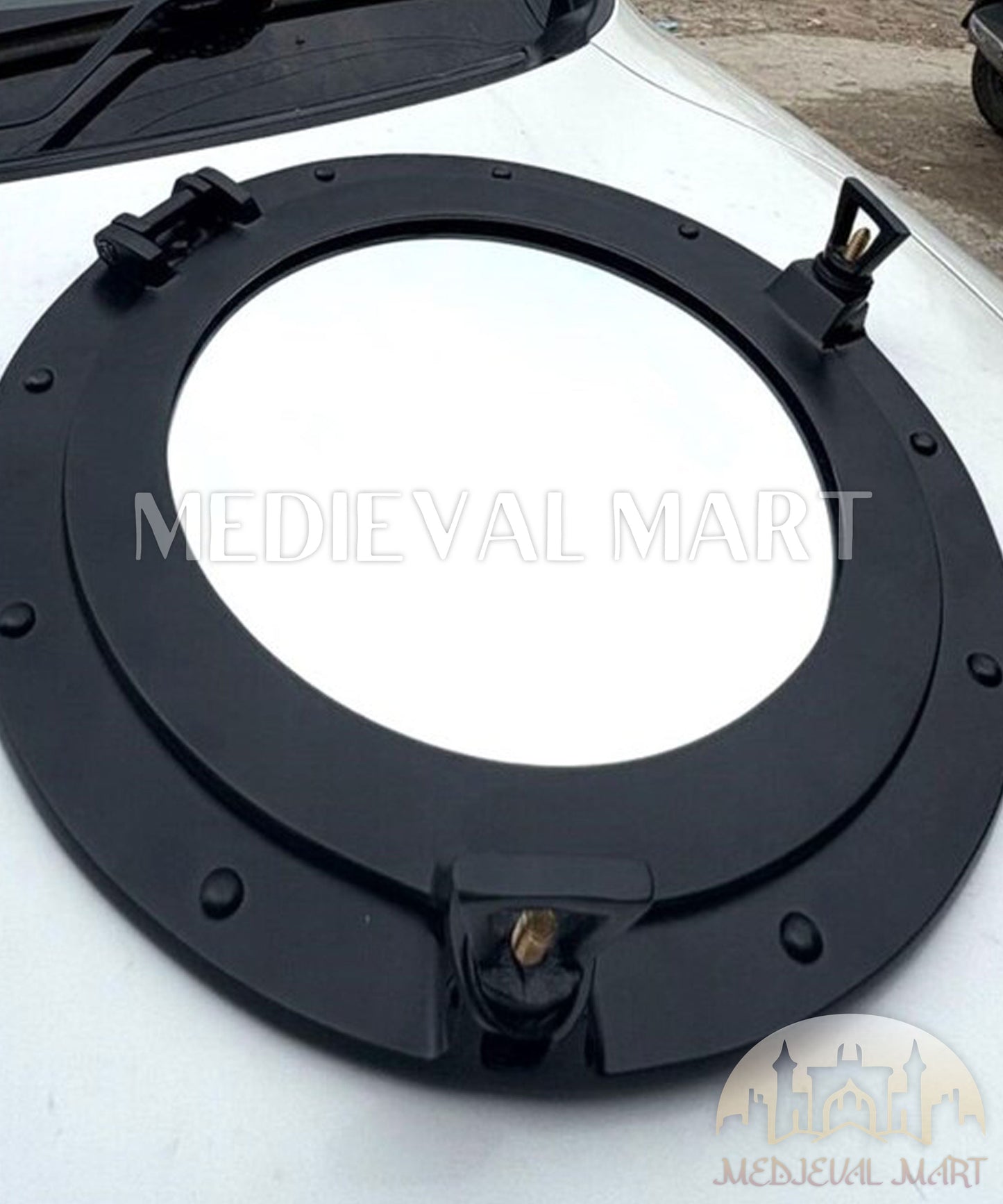 MEDIEVALMART FR Armure de Combat du XIVe Siècle – Ensemble Complet d’Armure de Buhurt avec Bassinet Klappvisor & Épée