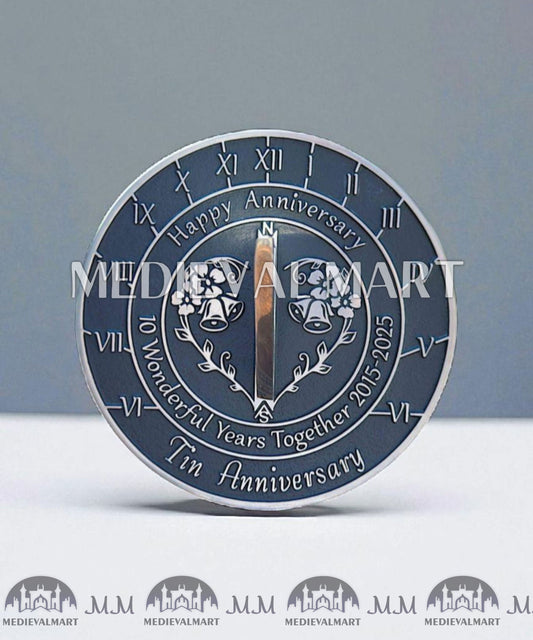 MEDIEVALMART FR Bouclier Viking Iconique Valhalla Noir/Gris – Ivar le Désossé avec Pointes en Fer | Cadeau pour Papa