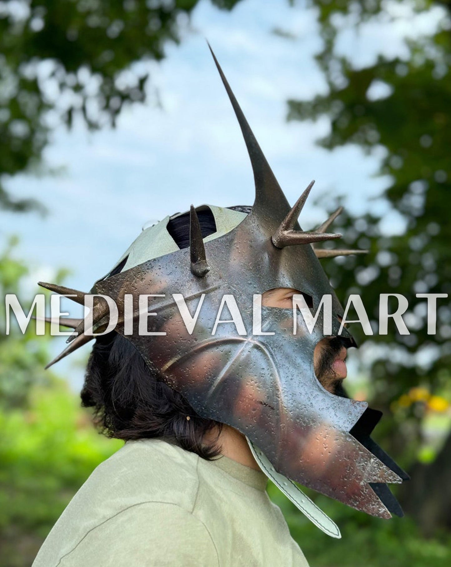 MEDIEVALMART FR Longue-Vue Nautique Antique 50X en Laiton – Télescope Portable de 18" pour Décoration Nautique