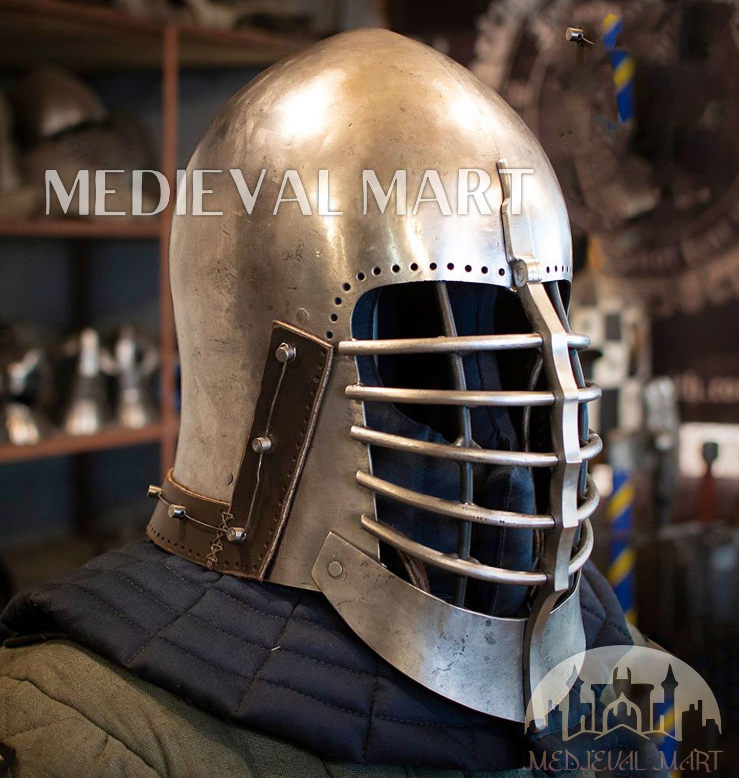 MEDIEVALMART FR Ensemble Exclusif De Gantelets Noirs Inspirés De Sauron Witcher LOTR Avec Décor Doré