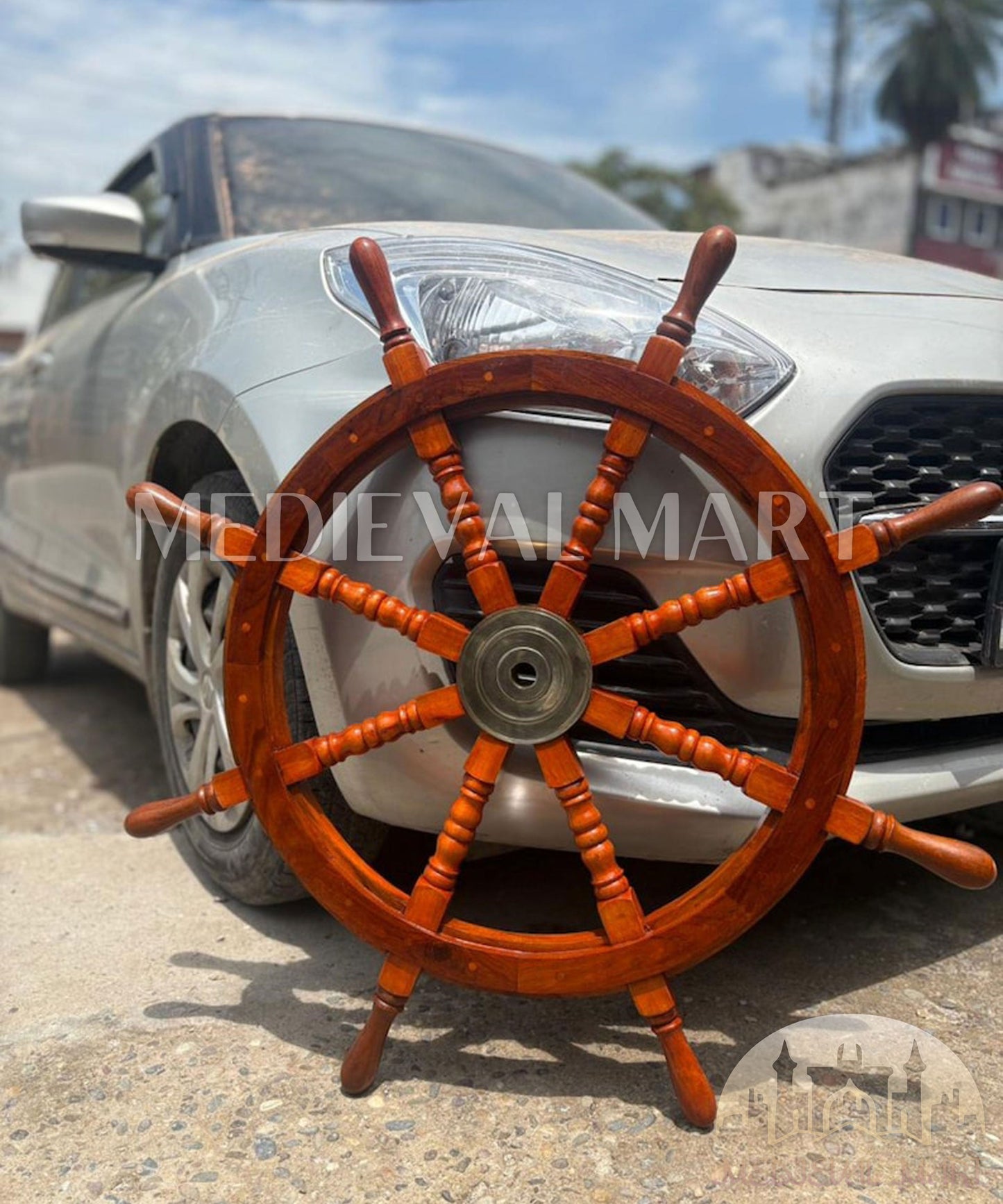 MEDIEVALMART FR Armure de Combat du XIVe Siècle – Ensemble Complet d’Armure de Buhurt avec Bassinet Klappvisor & Épée