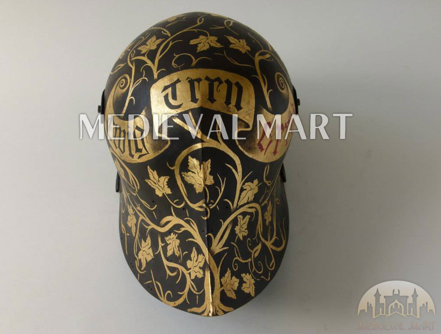 MEDIEVALMART FR Boussole Nautique Vintage Trip Gear en Laiton – Finition Or Brillant avec Base en Bois | Cadeau pour Maman