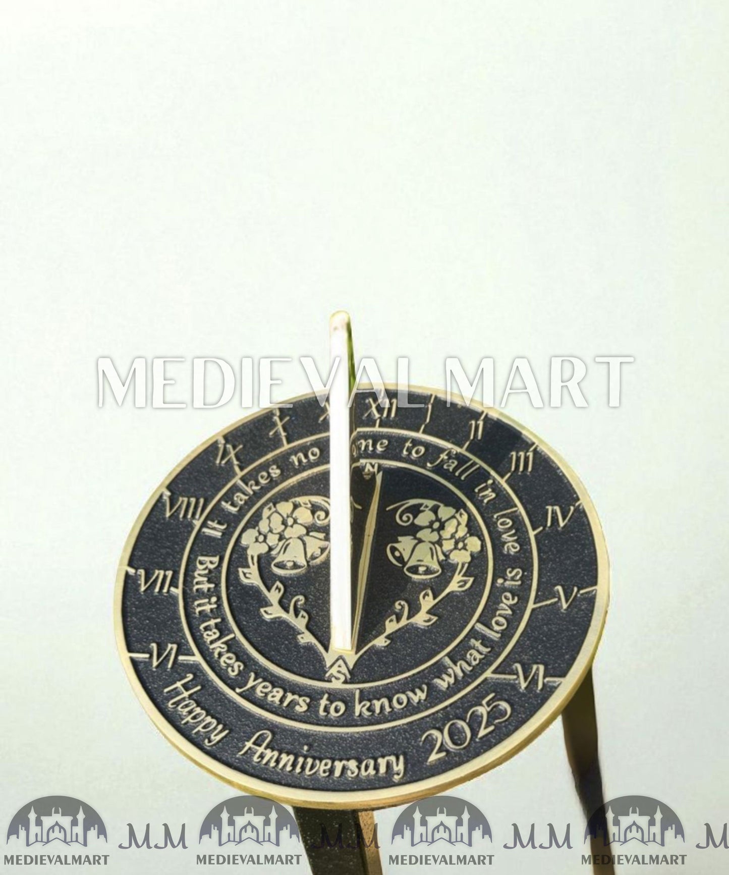 MEDIEVALMART FR Bouclier Viking Iconique Valhalla Noir/Gris – Ivar le Désossé avec Pointes en Fer | Cadeau pour Papa