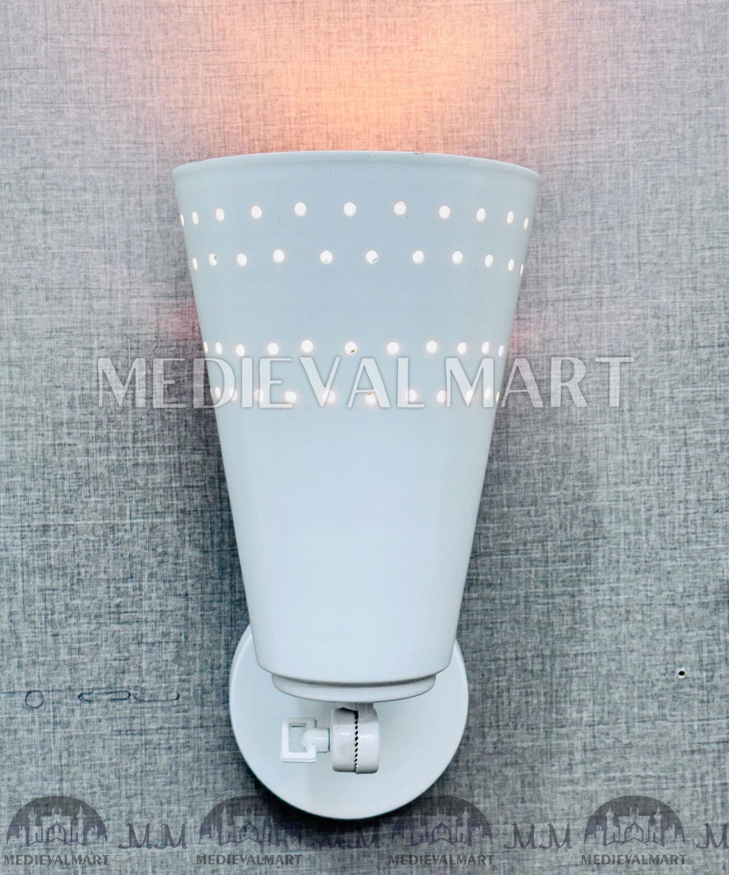 MEDIEVALMART FR Applique Murale en Laiton Fabriquée à la Main : Luminaire