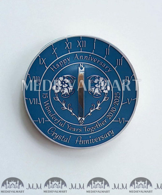 MEDIEVALMART FR Bouclier Viking Iconique Valhalla Noir/Gris – Ivar le Désossé avec Pointes en Fer | Cadeau pour Papa