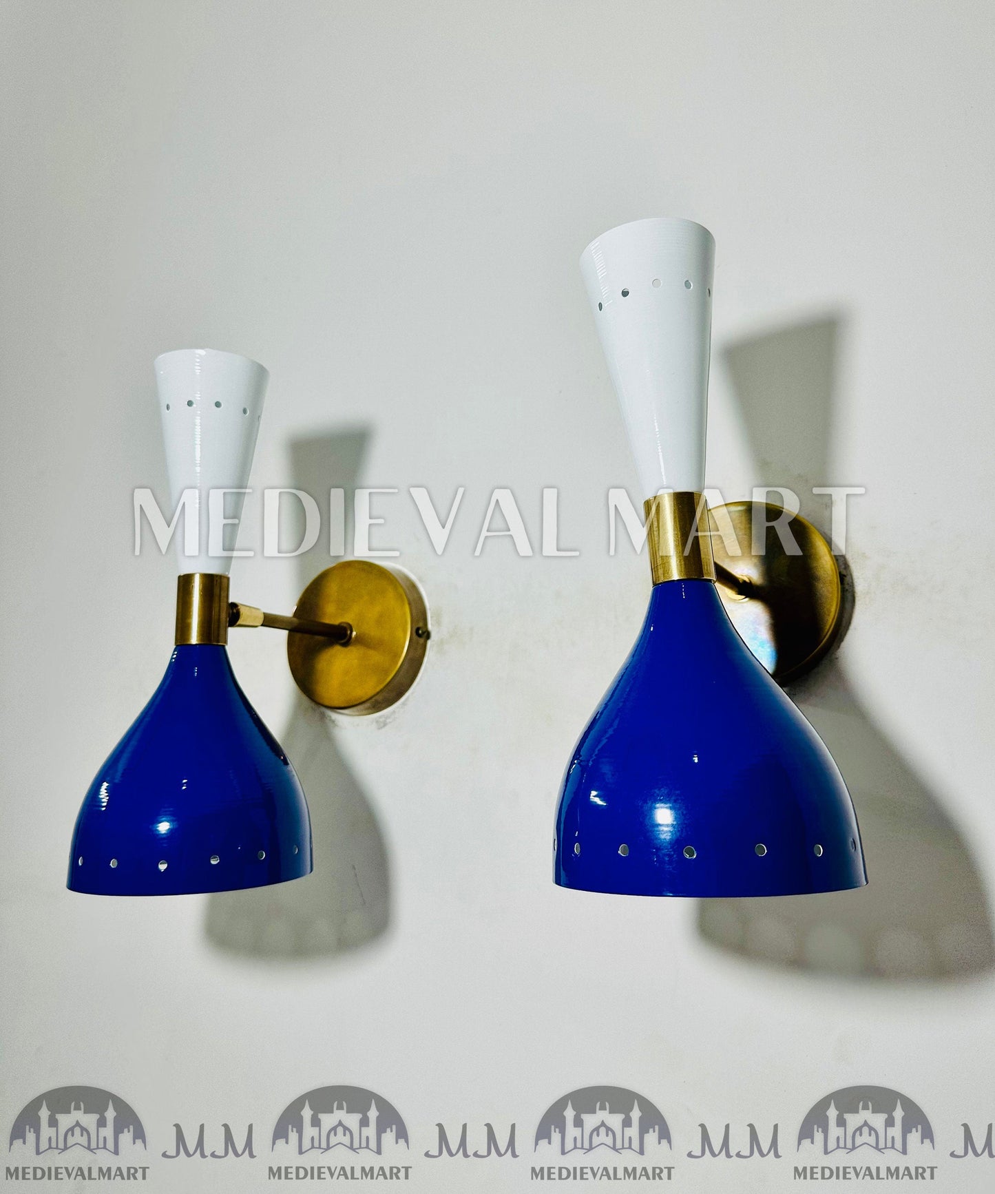 MEDIEVALMART FR Applique Murale Scarabée Vintage en Laiton : Luminaire Mural Mid-Century Modern