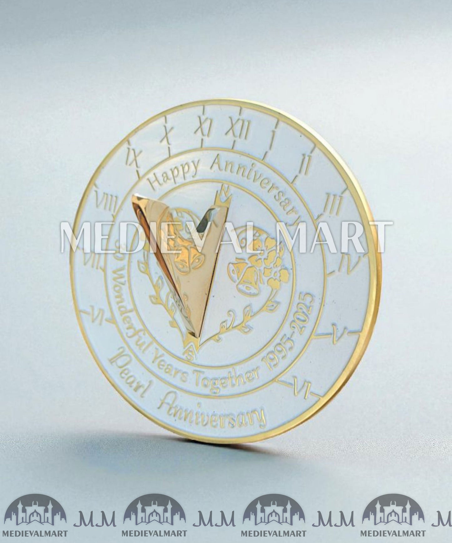 MEDIEVALMART FR Bouclier Viking Iconique Valhalla Noir/Gris – Ivar le Désossé avec Pointes en Fer | Cadeau pour Papa