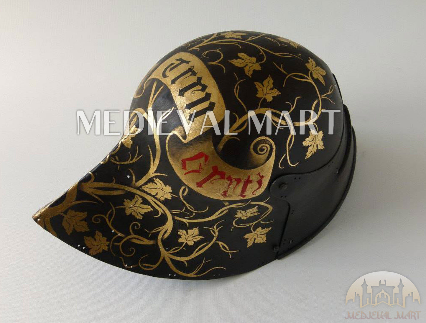 MEDIEVALMART FR Boussole Nautique Vintage Trip Gear en Laiton – Finition Or Brillant avec Base en Bois | Cadeau pour Maman