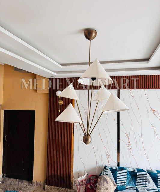 MEDIEVALMART FR Ensemble De Gantelets Dorés Inspirés De Sauron Witcher LOTR Avec Étoile Bleue – Gants D’Armure Cosplay