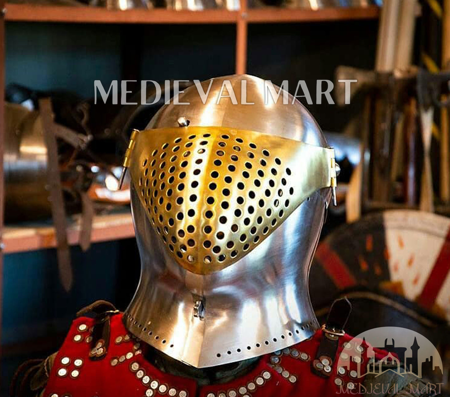 MEDIEVALMART FR Ensemble Exclusif De Gantelets Noirs Inspirés De Sauron Witcher LOTR Avec Décor Doré