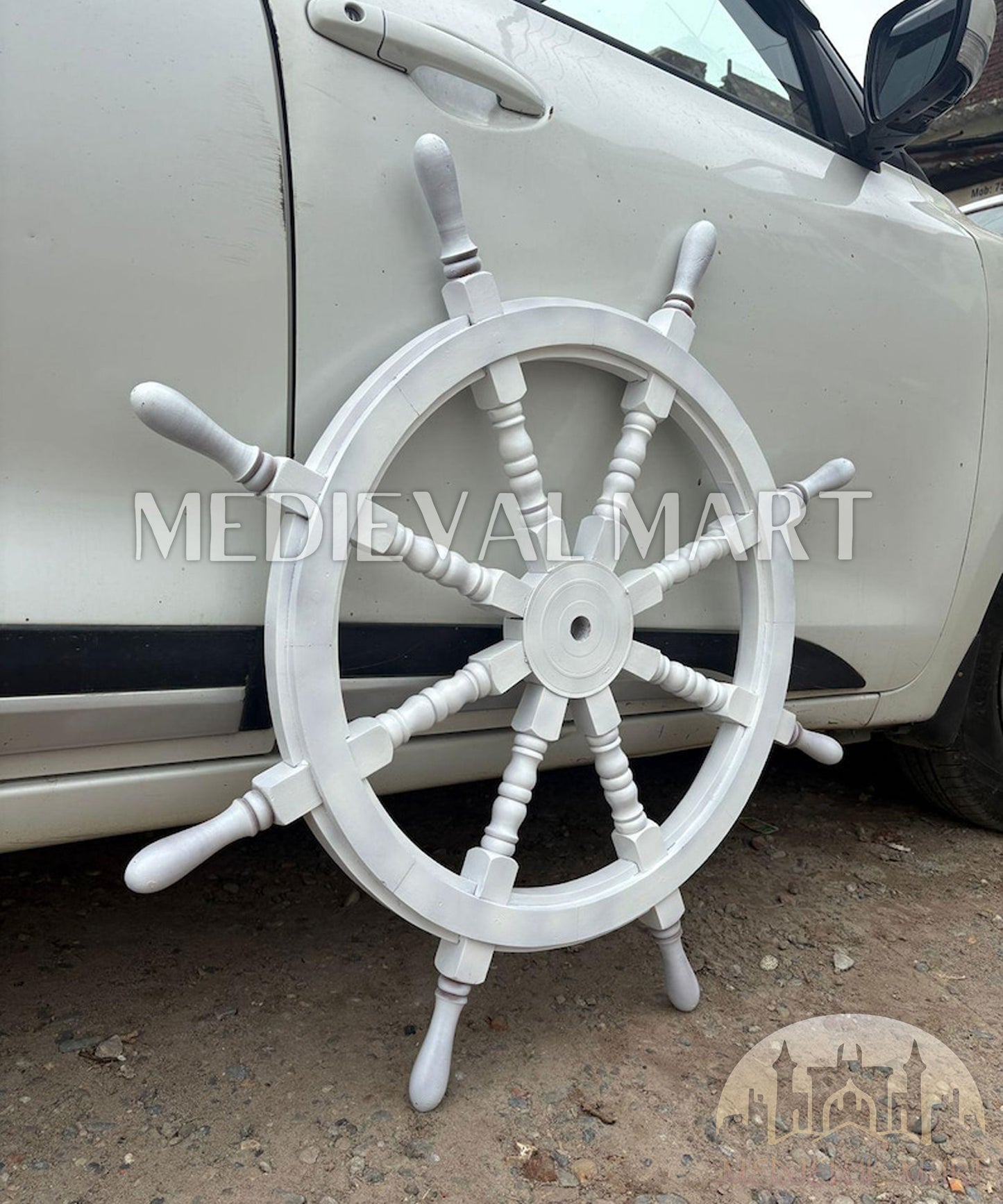 MEDIEVALMART FR Armure de Combat du XIVe Siècle – Ensemble Complet d’Armure de Buhurt avec Bassinet Klappvisor & Épée