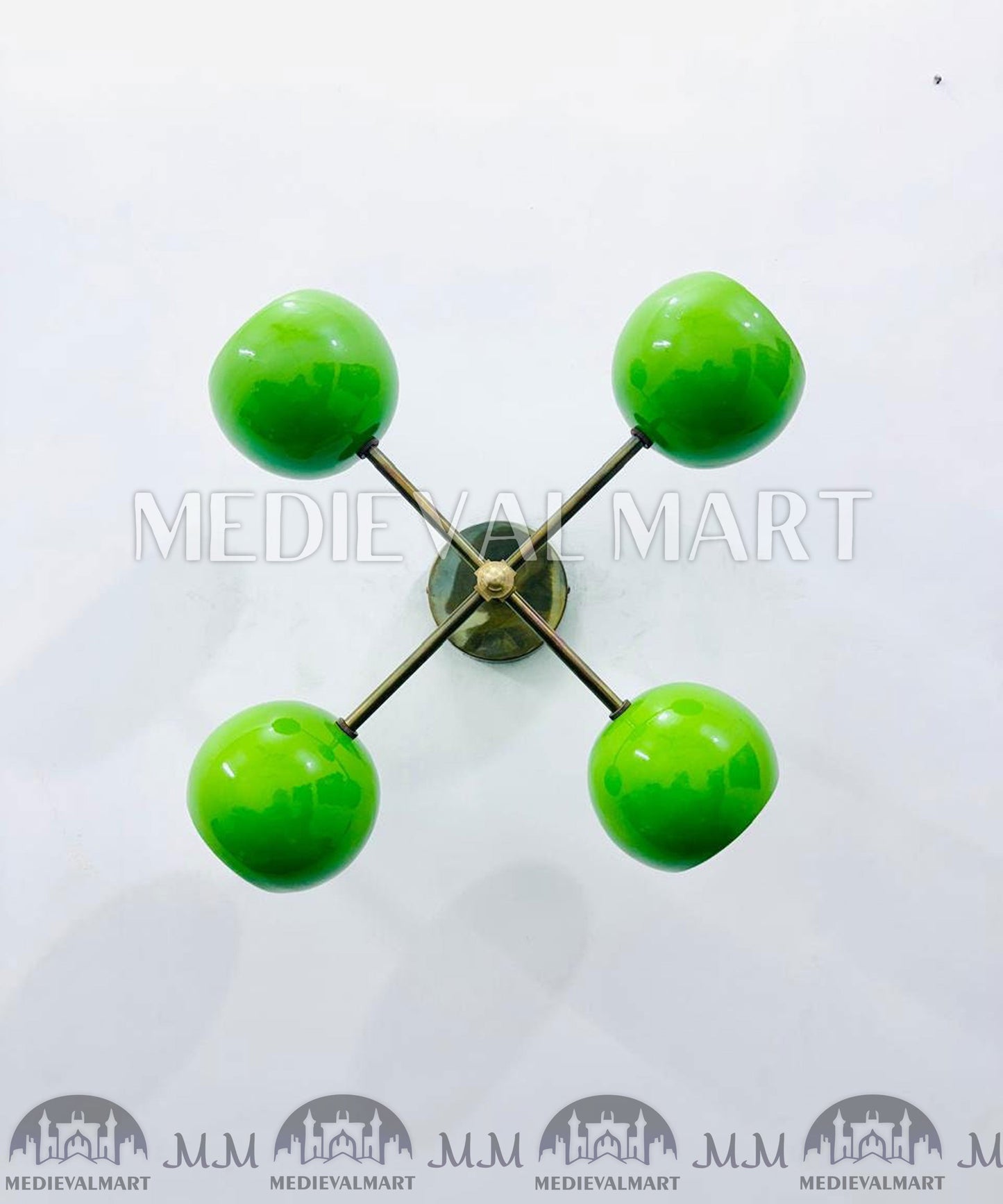 MEDIEVALMART FR Applique Murale en Laiton Fabriquée à la Main : Luminaire