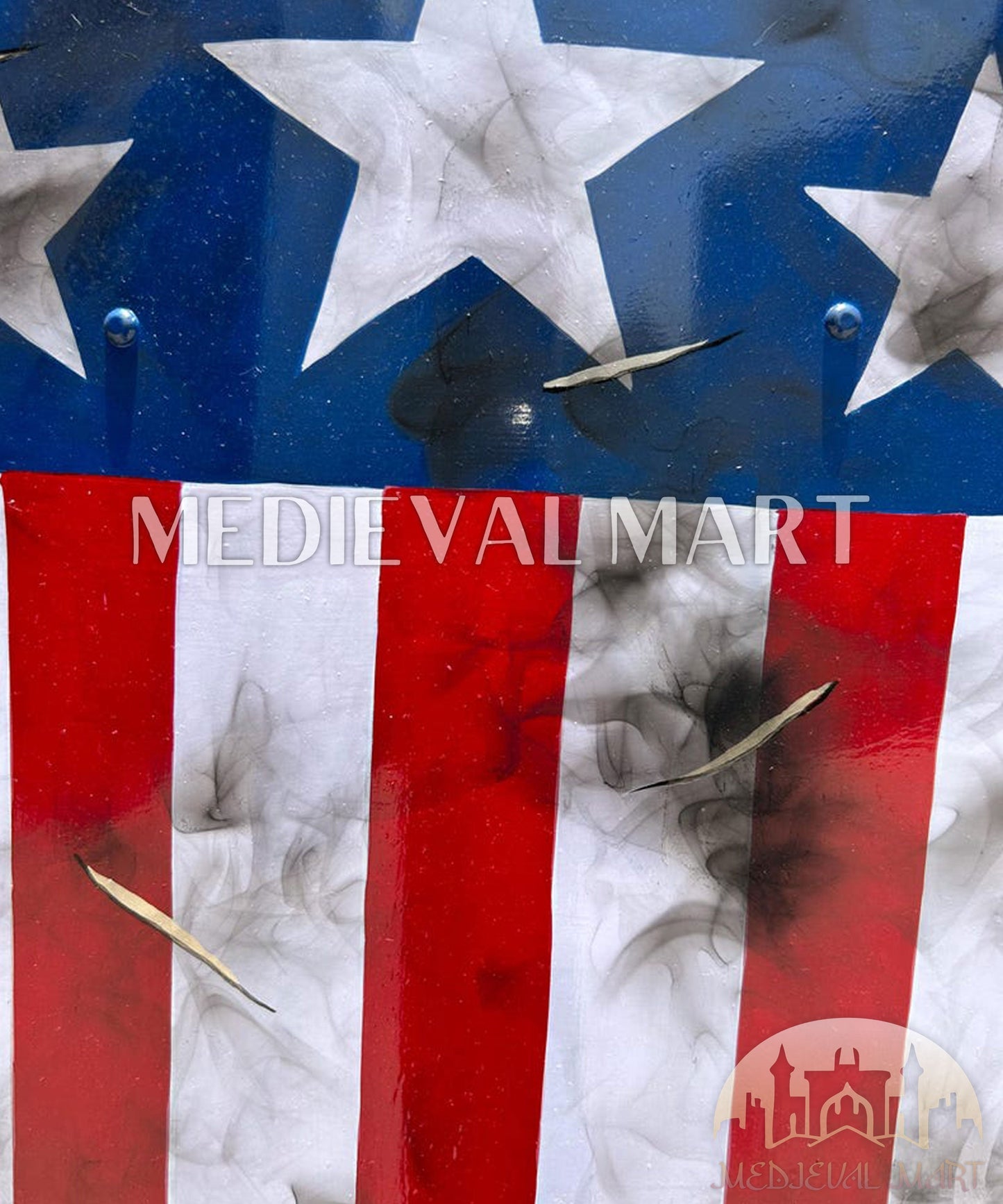 MEDIEVALMART FR Bouclier Endommagé de Steve Rogers – First Avengers | Cadeau pour Cosplay