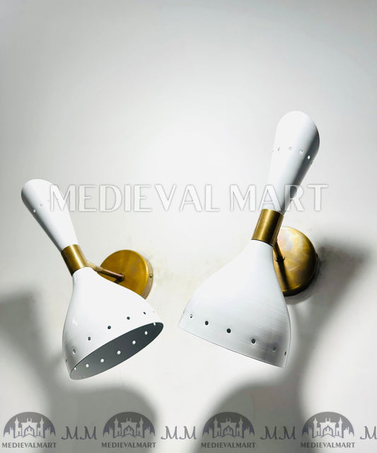 MEDIEVALMART FR Applique Murale en Laiton Fabriquée à la Main : Luminaire