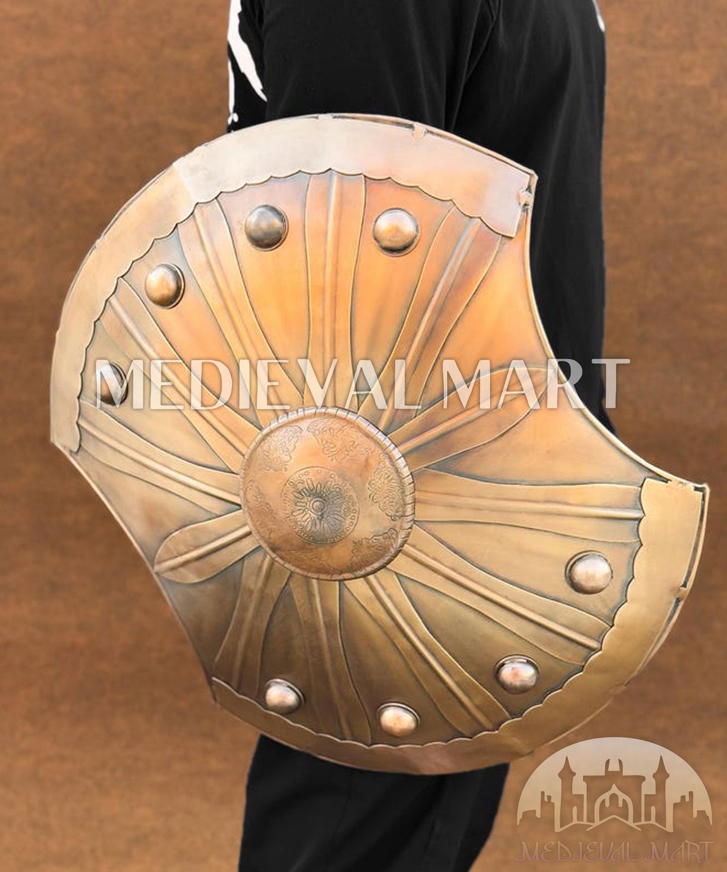 MEDIEVALMART FR Bouclier Endommagé de Steve Rogers – First Avengers | Cadeau pour Cosplay