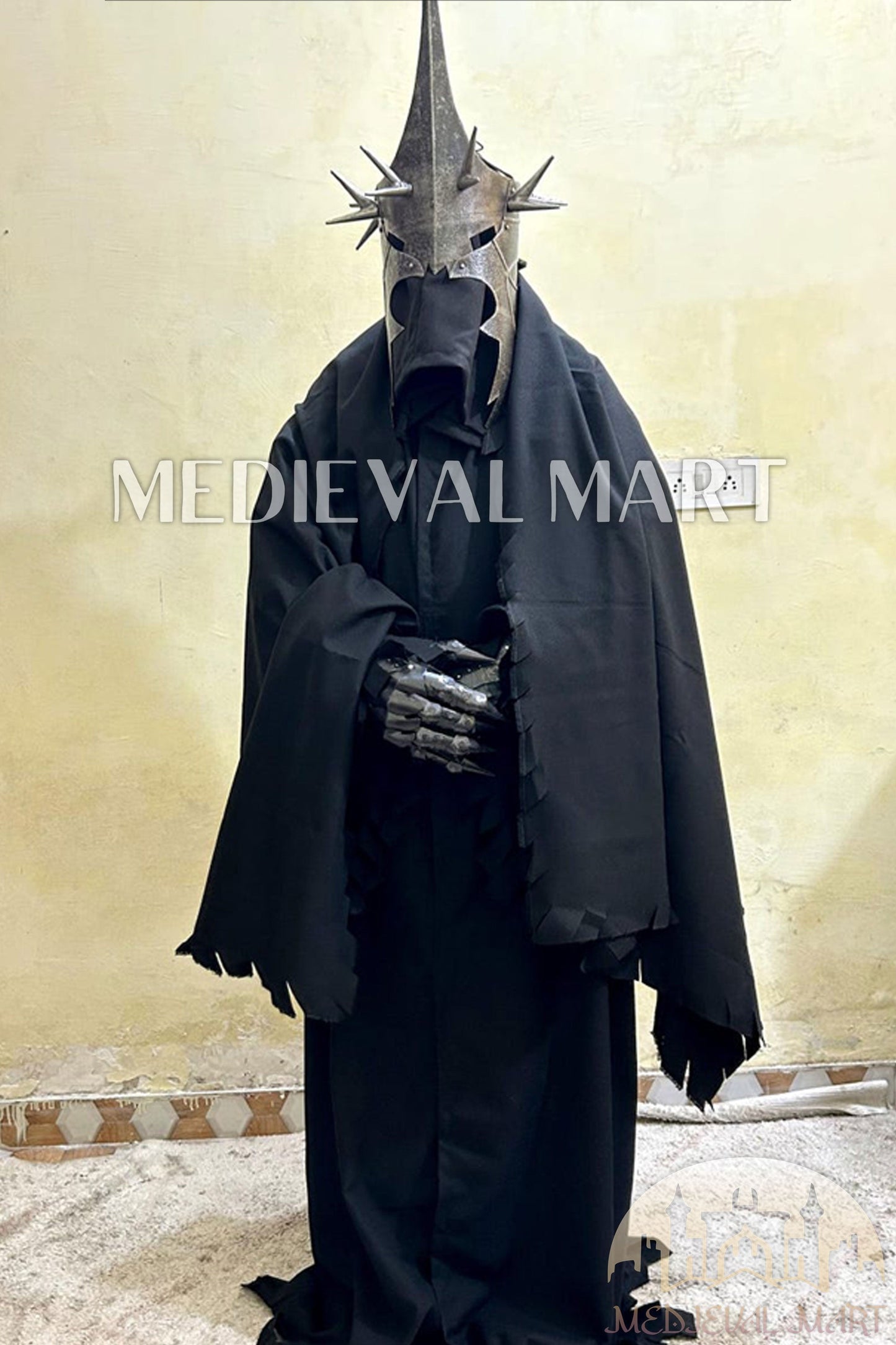 MEDIEVALMART FR Armure Médiévale de l’Empire Romain Kastenbrust – Armure Complète en Plaques avec Épée Alexander (ROA 1332)