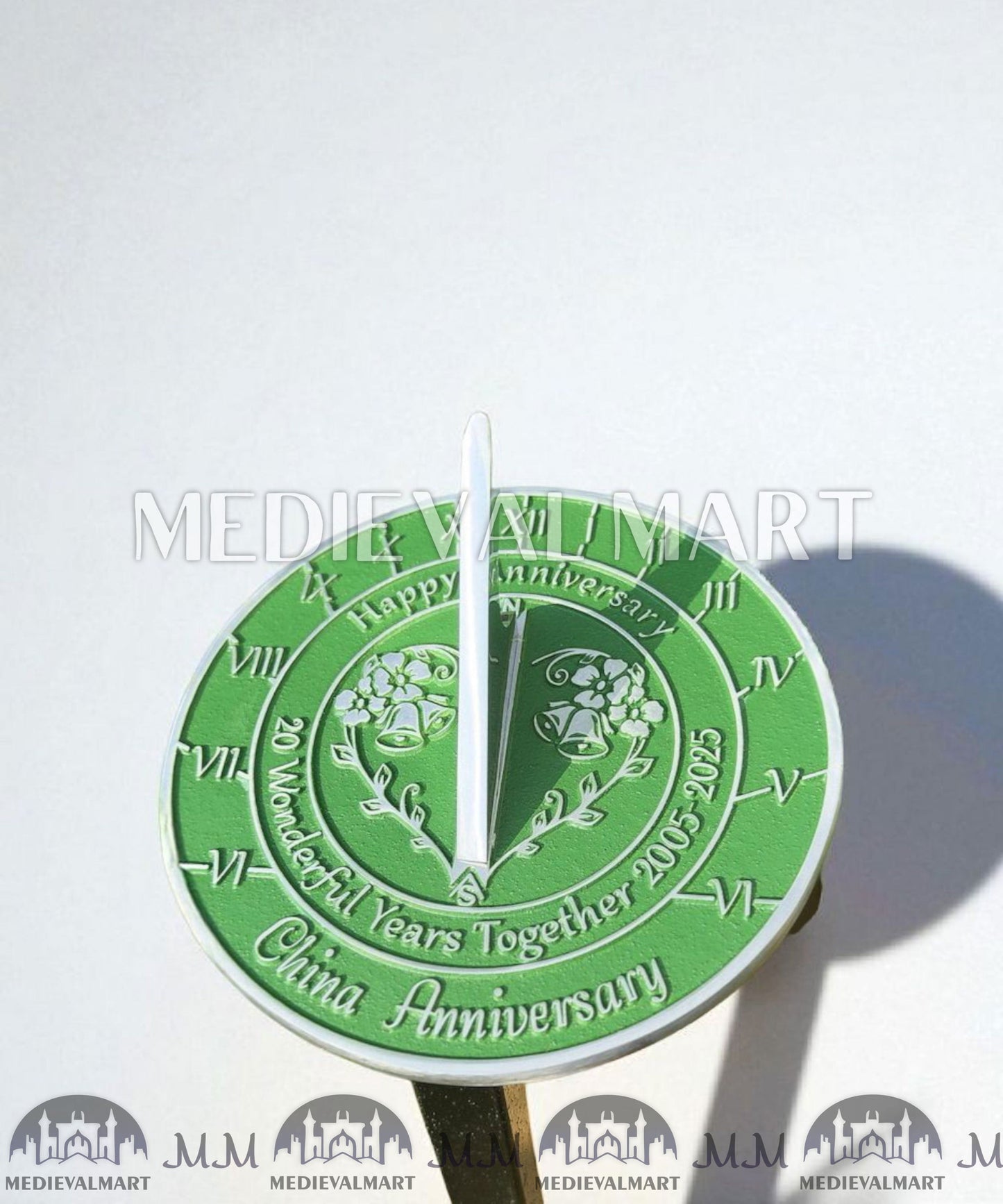 MEDIEVALMART FR Bouclier Viking Iconique Valhalla Noir/Gris – Ivar le Désossé avec Pointes en Fer | Cadeau pour Papa