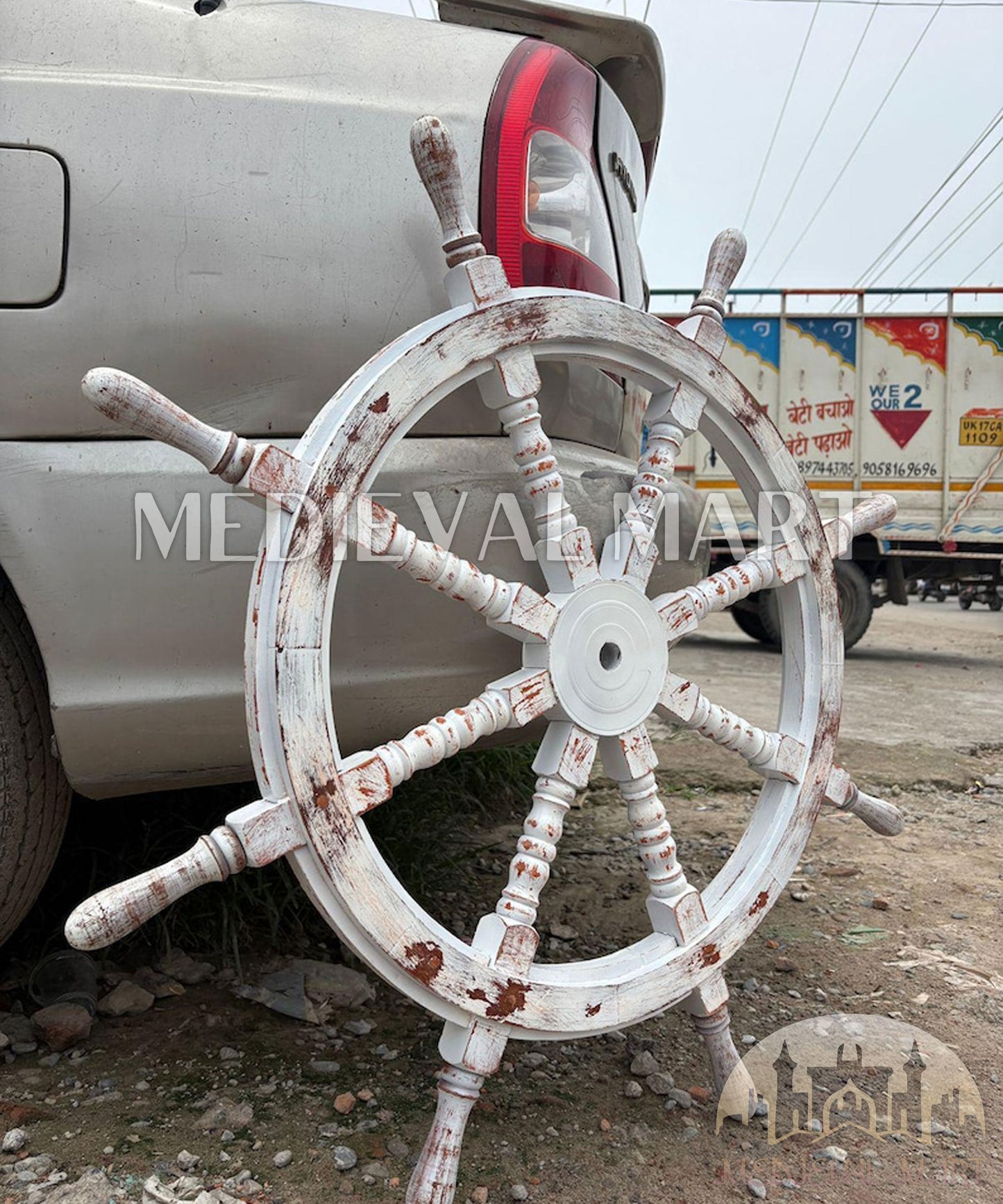 MEDIEVALMART FR Armure de Combat du XIVe Siècle – Ensemble Complet d’Armure de Buhurt avec Bassinet Klappvisor & Épée