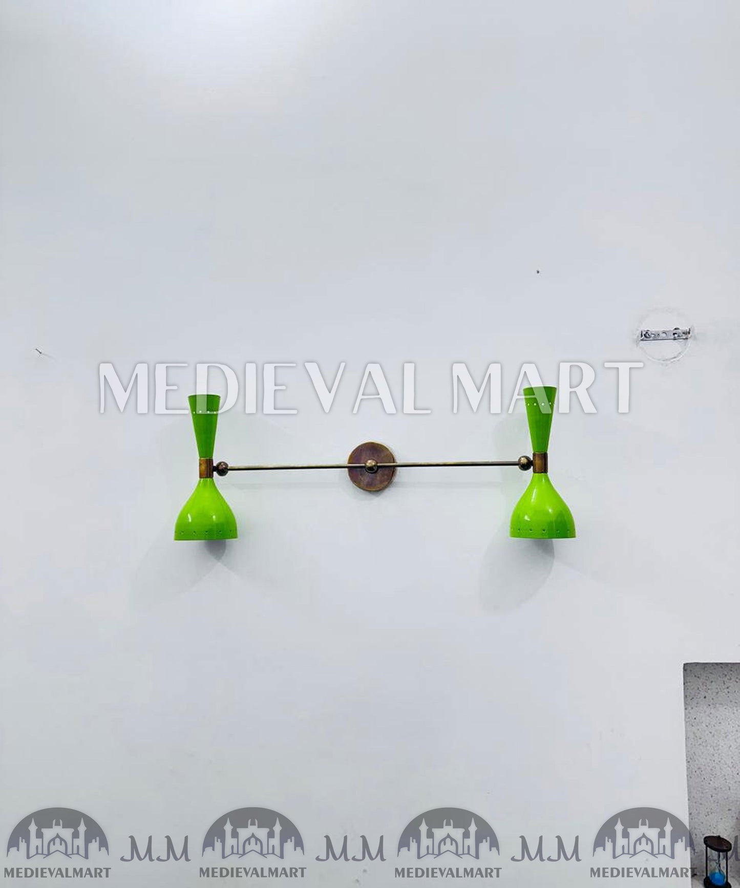 MEDIEVALMART FR Applique Murale en Laiton Fabriquée à la Main : Luminaire