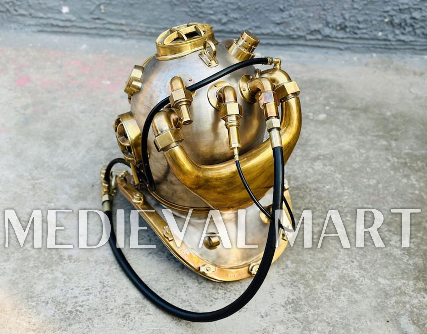 MEDIEVALMART FR Armure de Combat du XIVe Siècle – Ensemble Complet d’Armure de Buhurt avec Bassinet Klappvisor & Épée