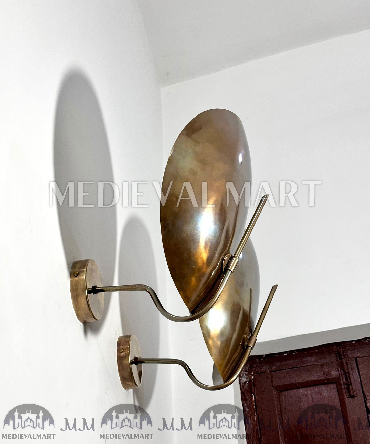 MEDIEVALMART FR Applique Murale Scarabée Vintage en Laiton : Luminaire Mural Mid-Century Modern