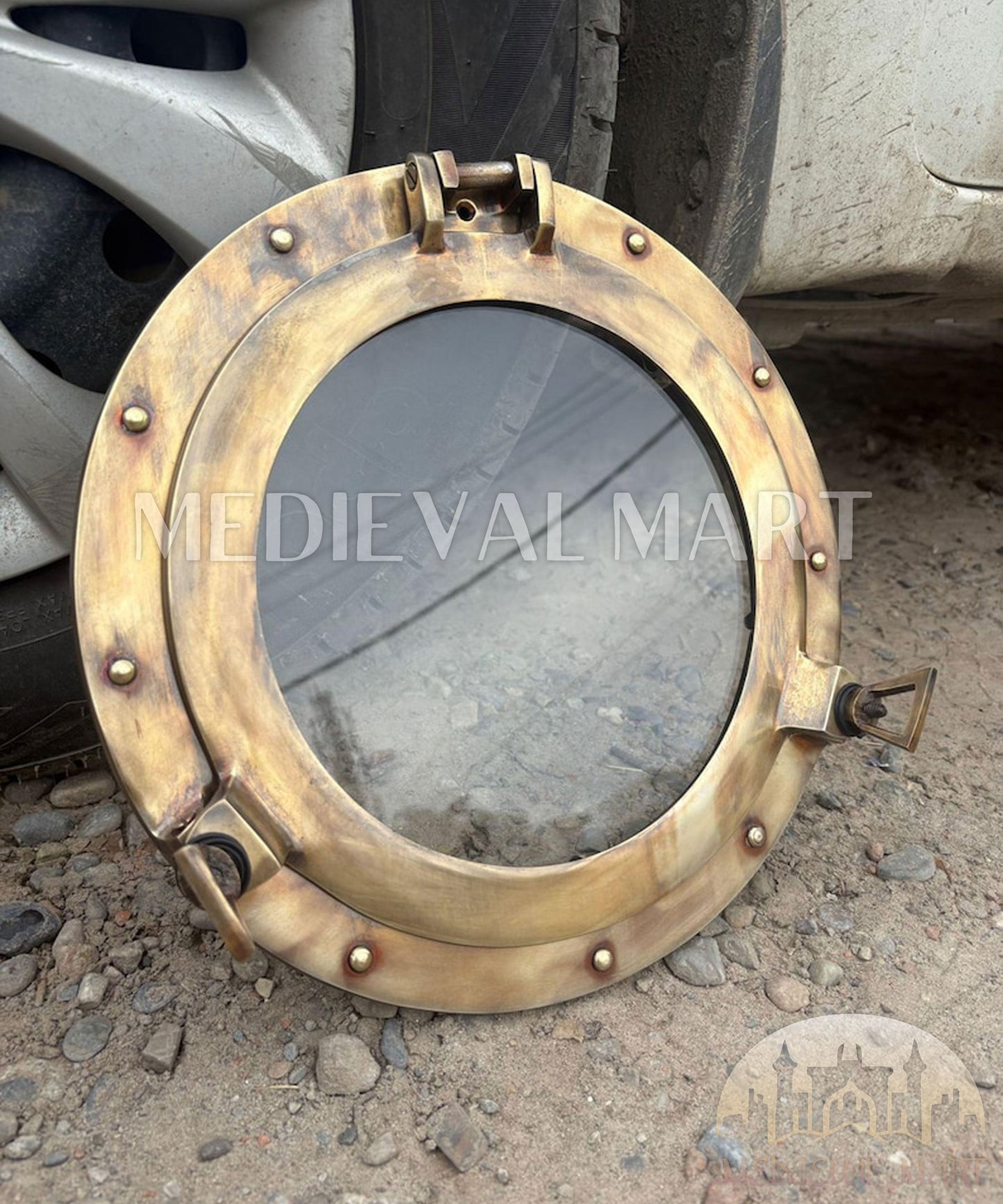 MEDIEVALMART FR Armure de Combat du XIVe Siècle – Ensemble Complet d’Armure de Buhurt avec Bassinet Klappvisor & Épée