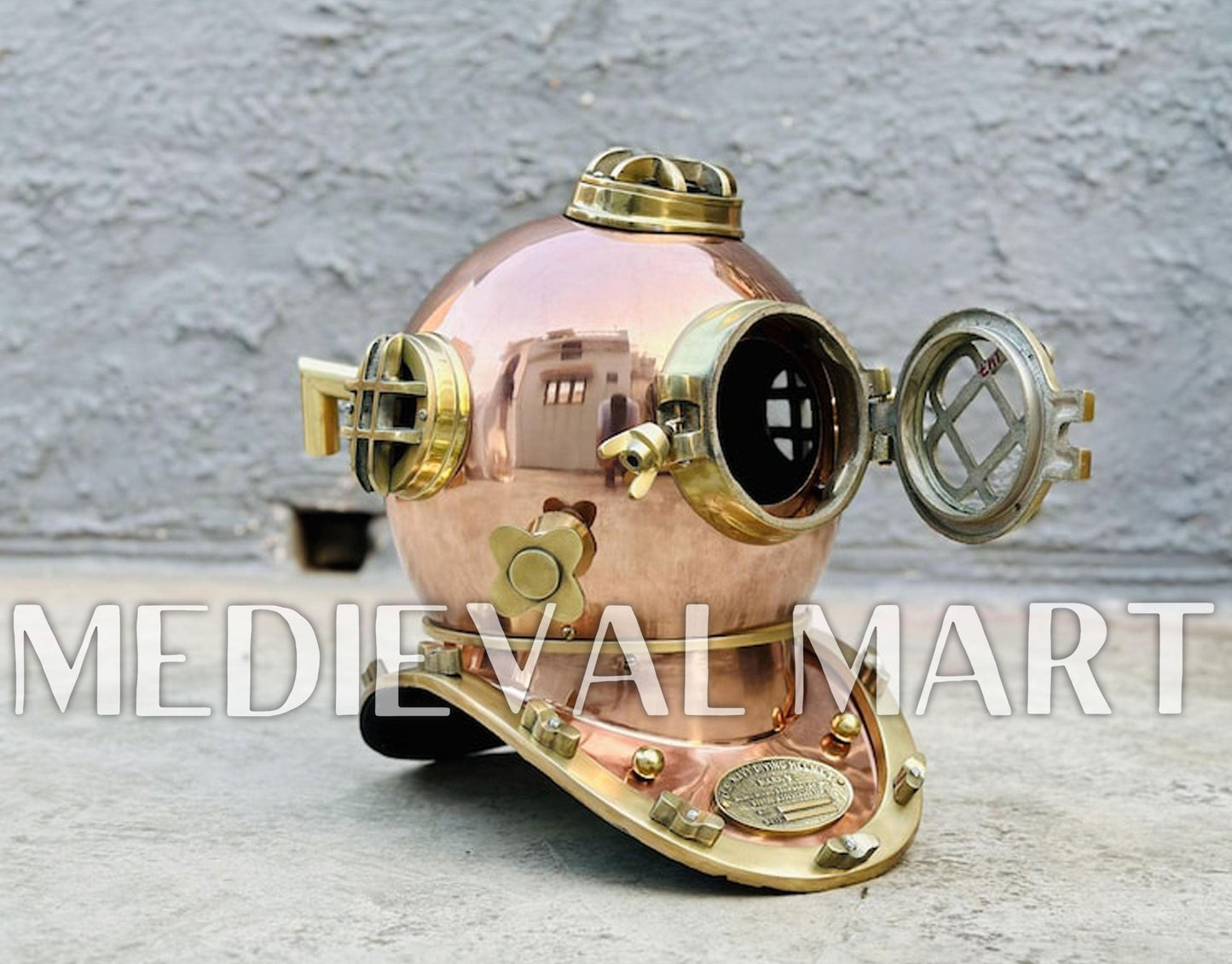 MEDIEVALMART FR Armure de Combat du XIVe Siècle – Ensemble Complet d’Armure de Buhurt avec Bassinet Klappvisor & Épée