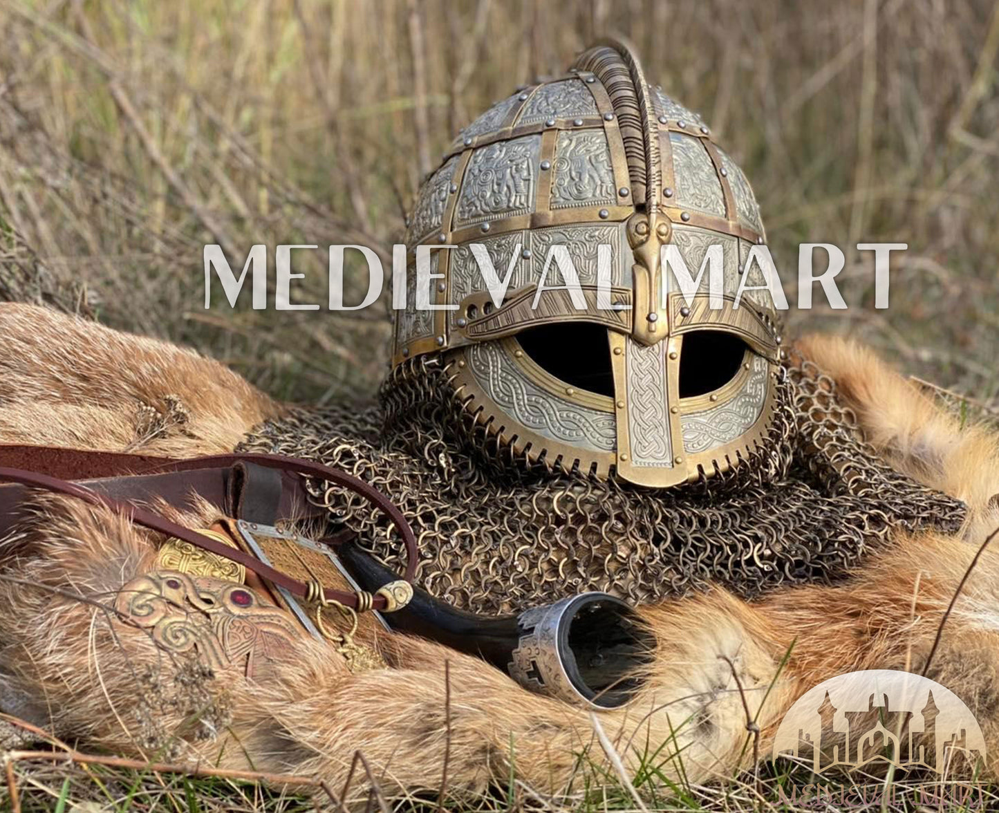 MEDIEVALMART FR Ensemble Exclusif De Gantelets Noirs Inspirés De Sauron Witcher LOTR Avec Décor Doré